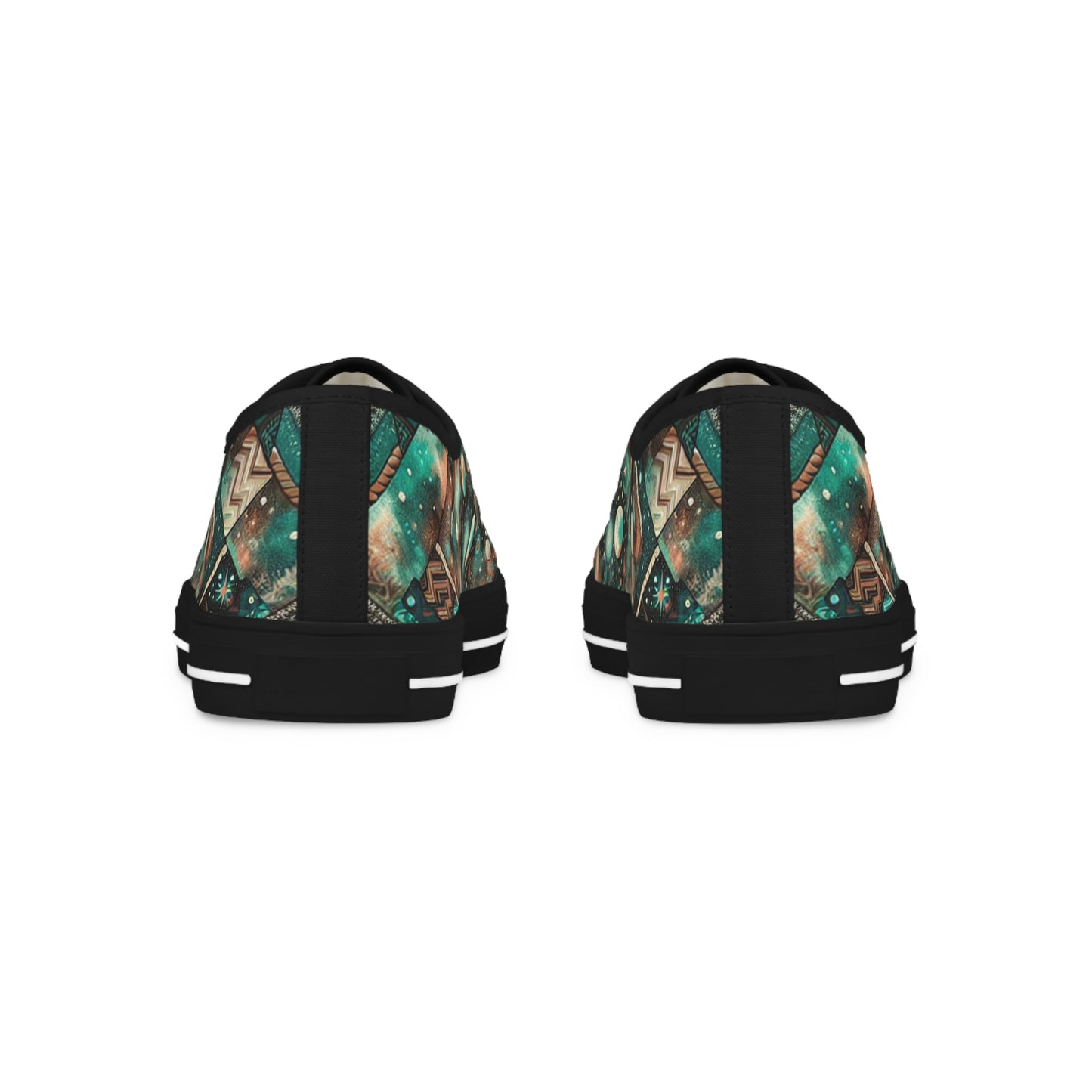 Turq Nebulon - Men's Lowtop Sneakers