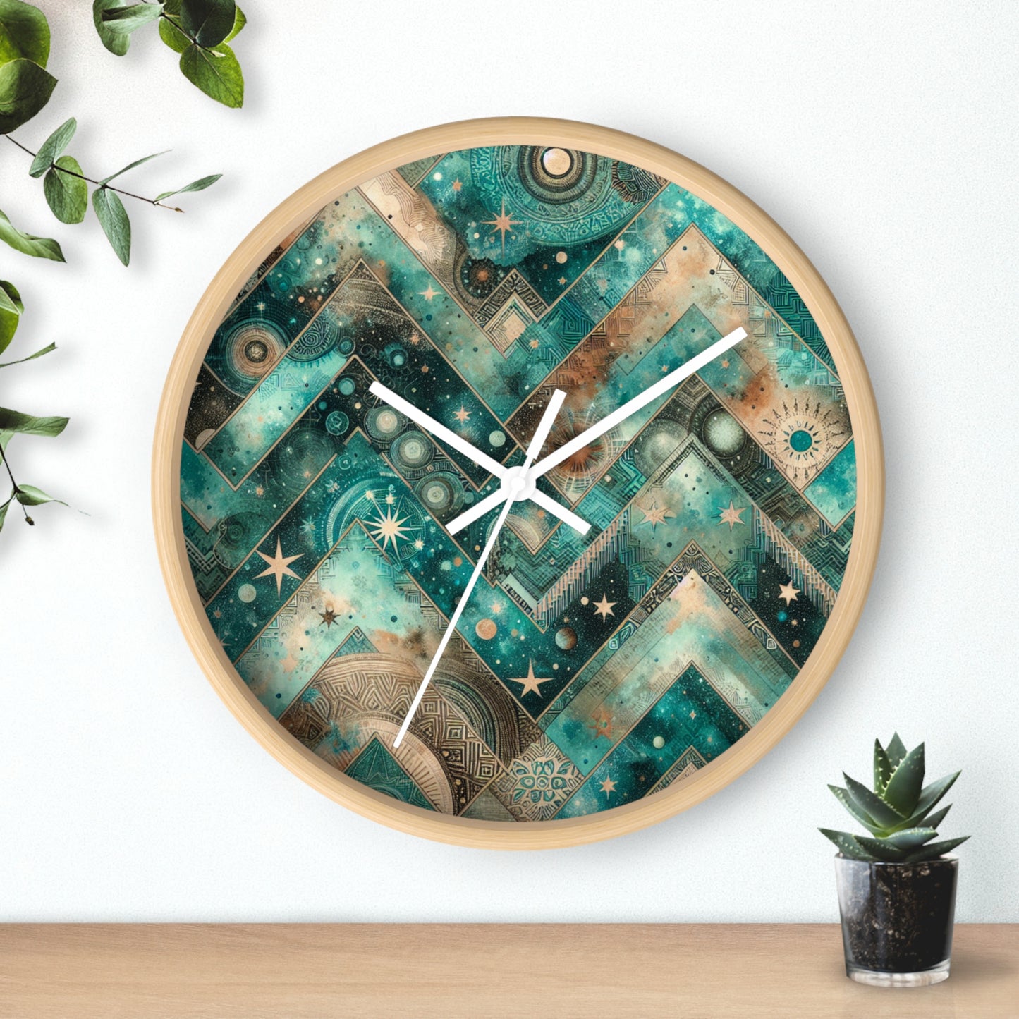 Zircon Turquoisian - Clock