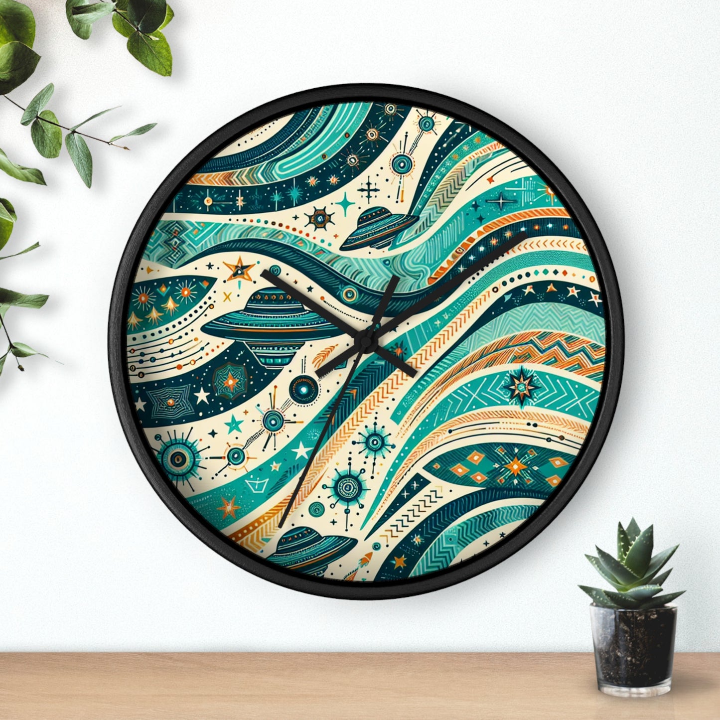 Zirconia Turquoisea - Clock