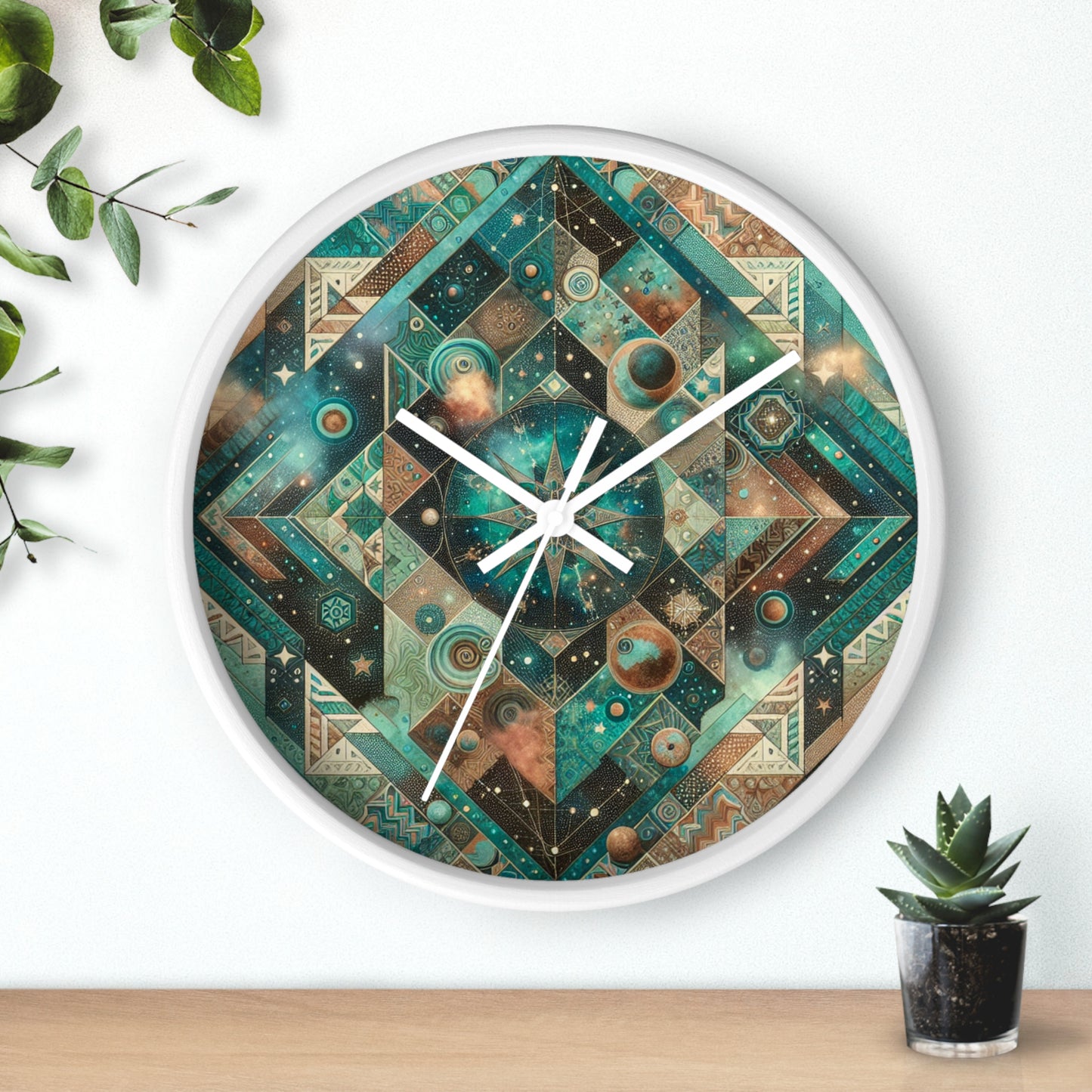 Turq Nebulaian - Clock