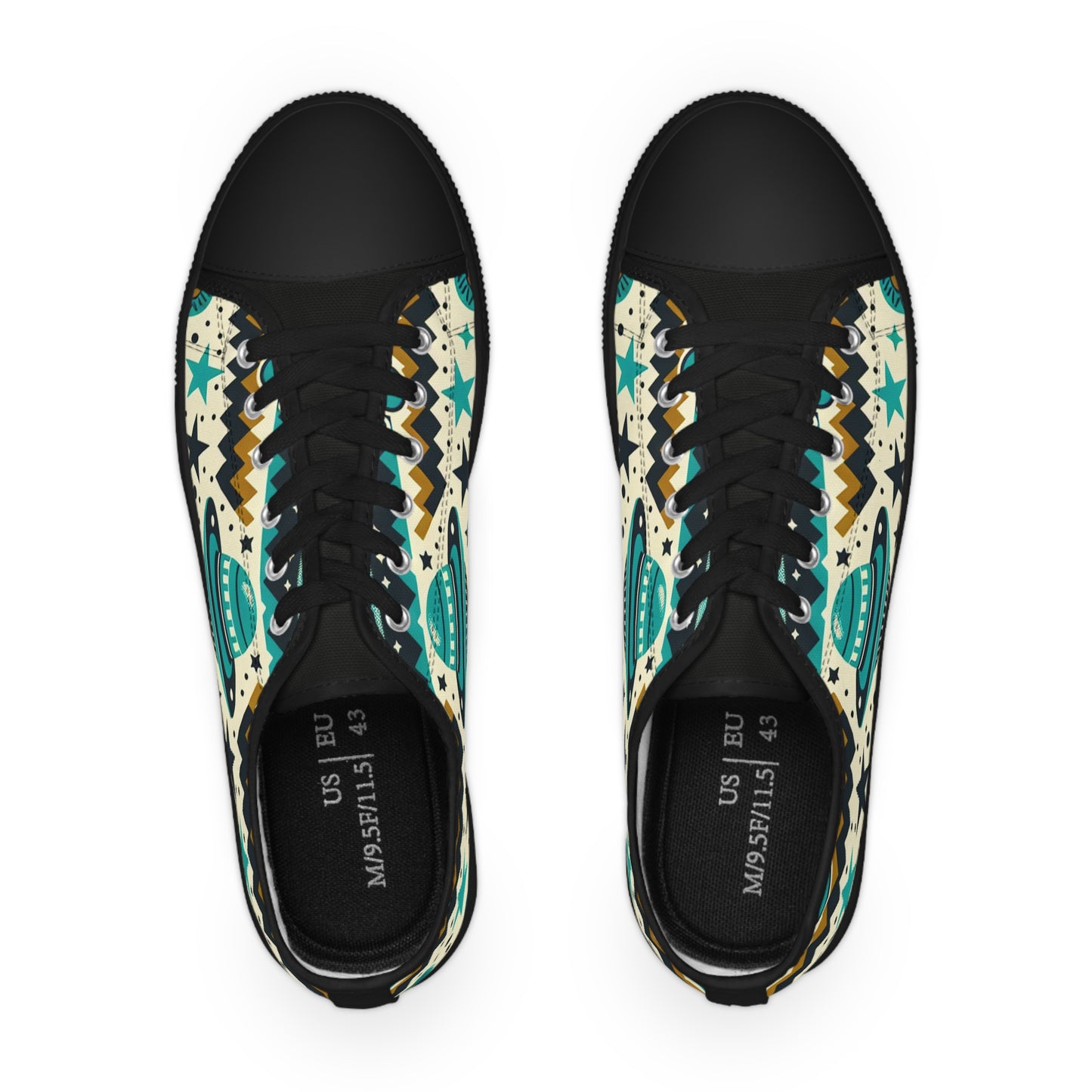 Turquoise UFO Sneakers