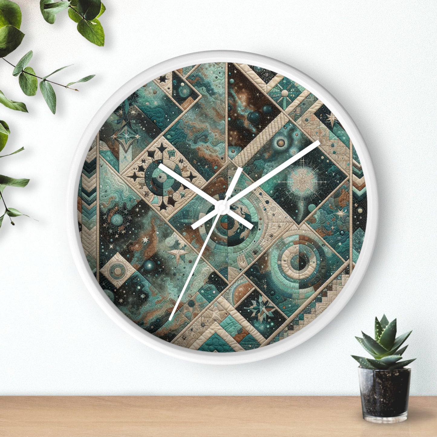 Zircon Galaxite - Clock