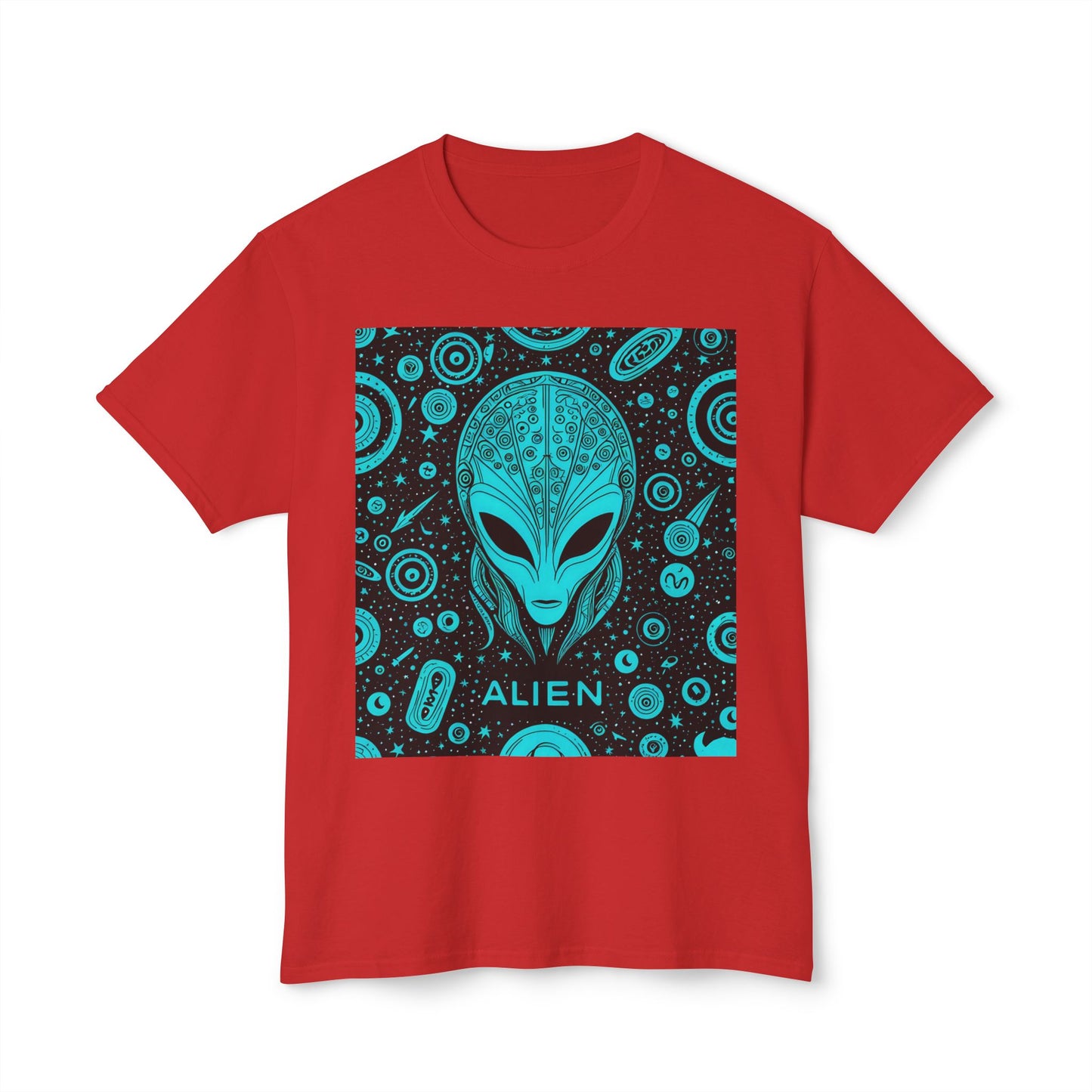 Alien Graphic Unisex T-Shirt - Cosmic Vibes for Space Enthusiasts