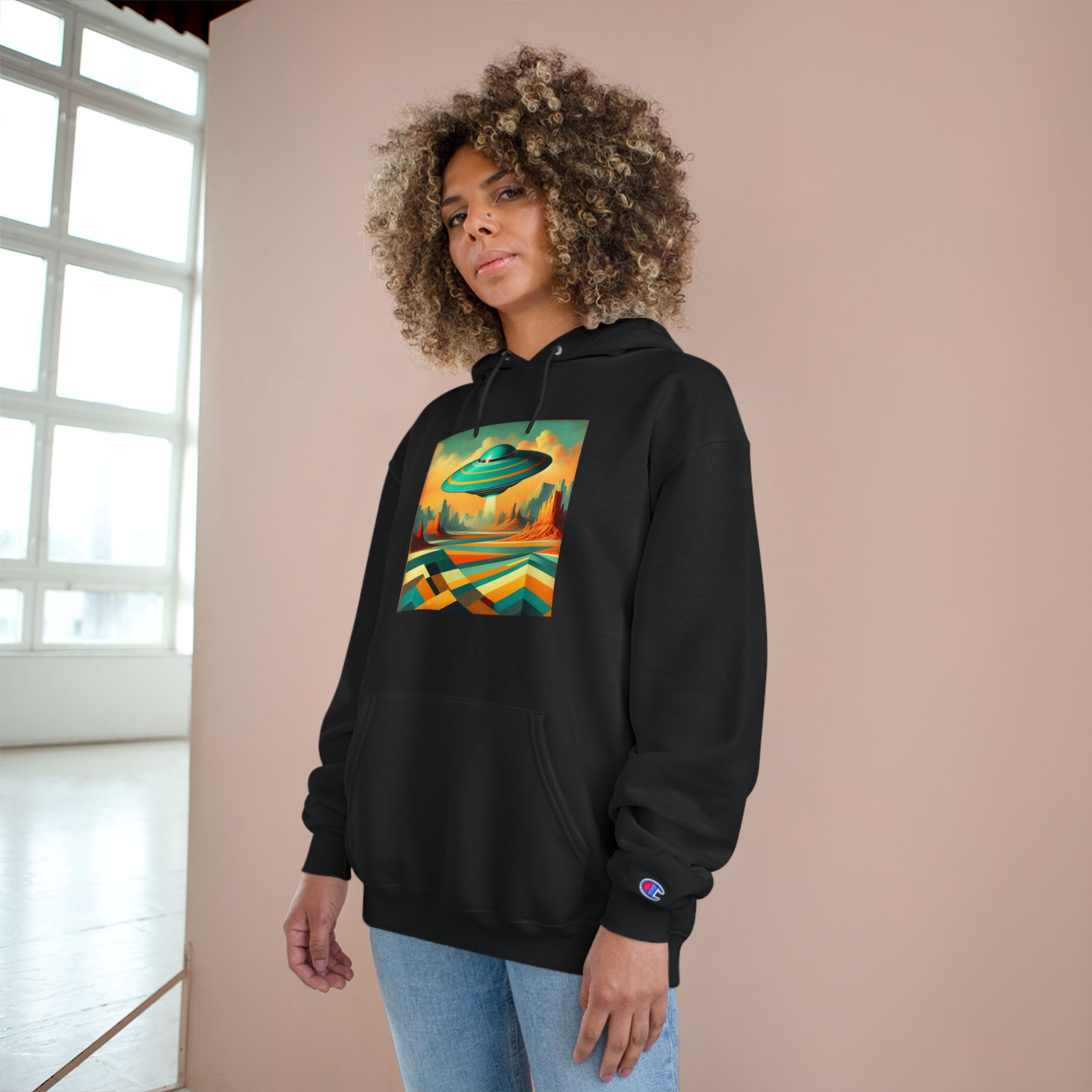 Roswell Turquoise Hoodie — Dune Hover - Image 4