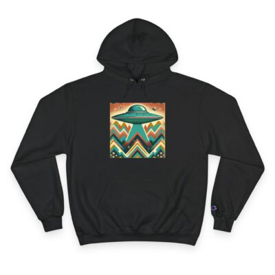 Zara Starcanyon Hoodie — Gold Zigzag