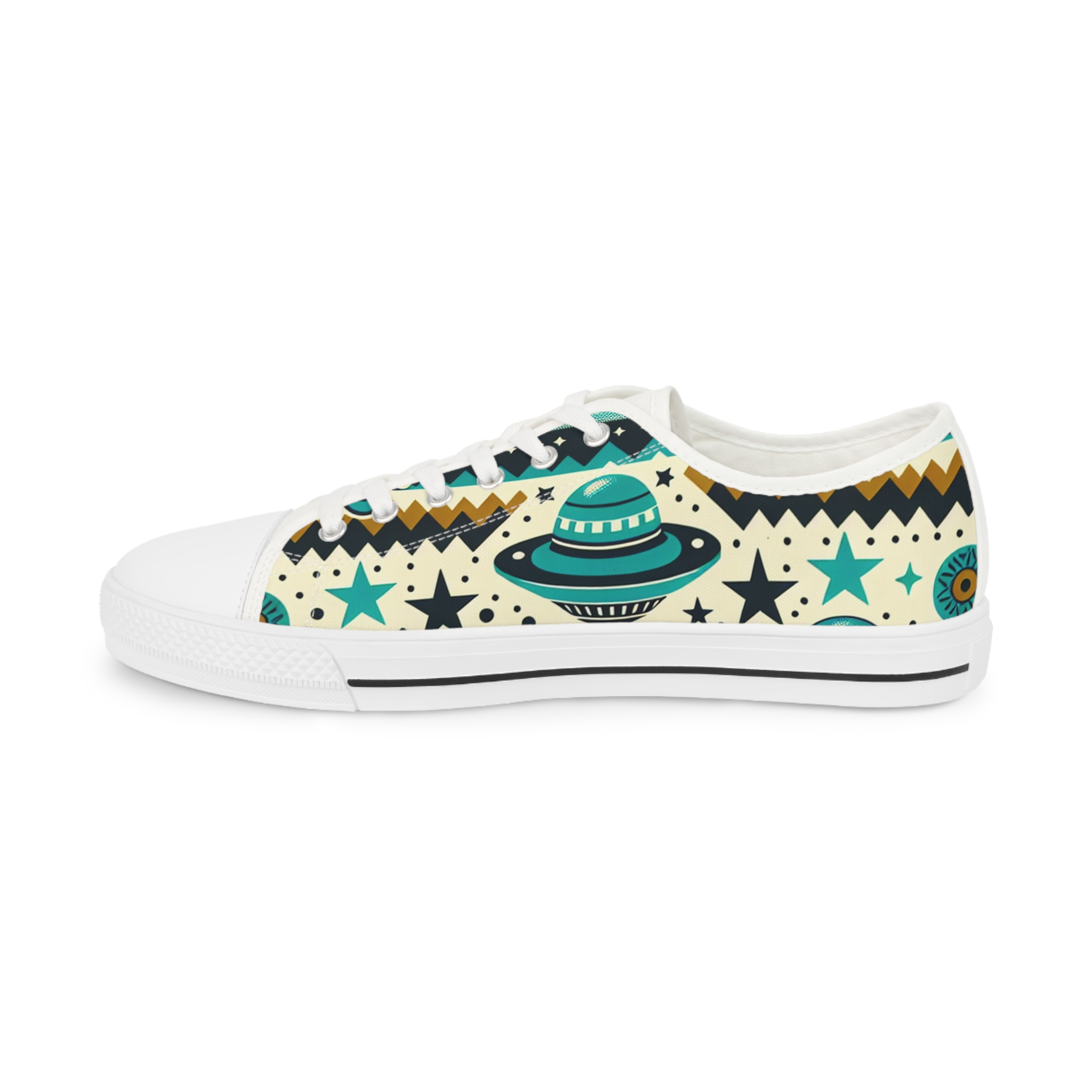 Turquoise UFO Sneakers - Image 8