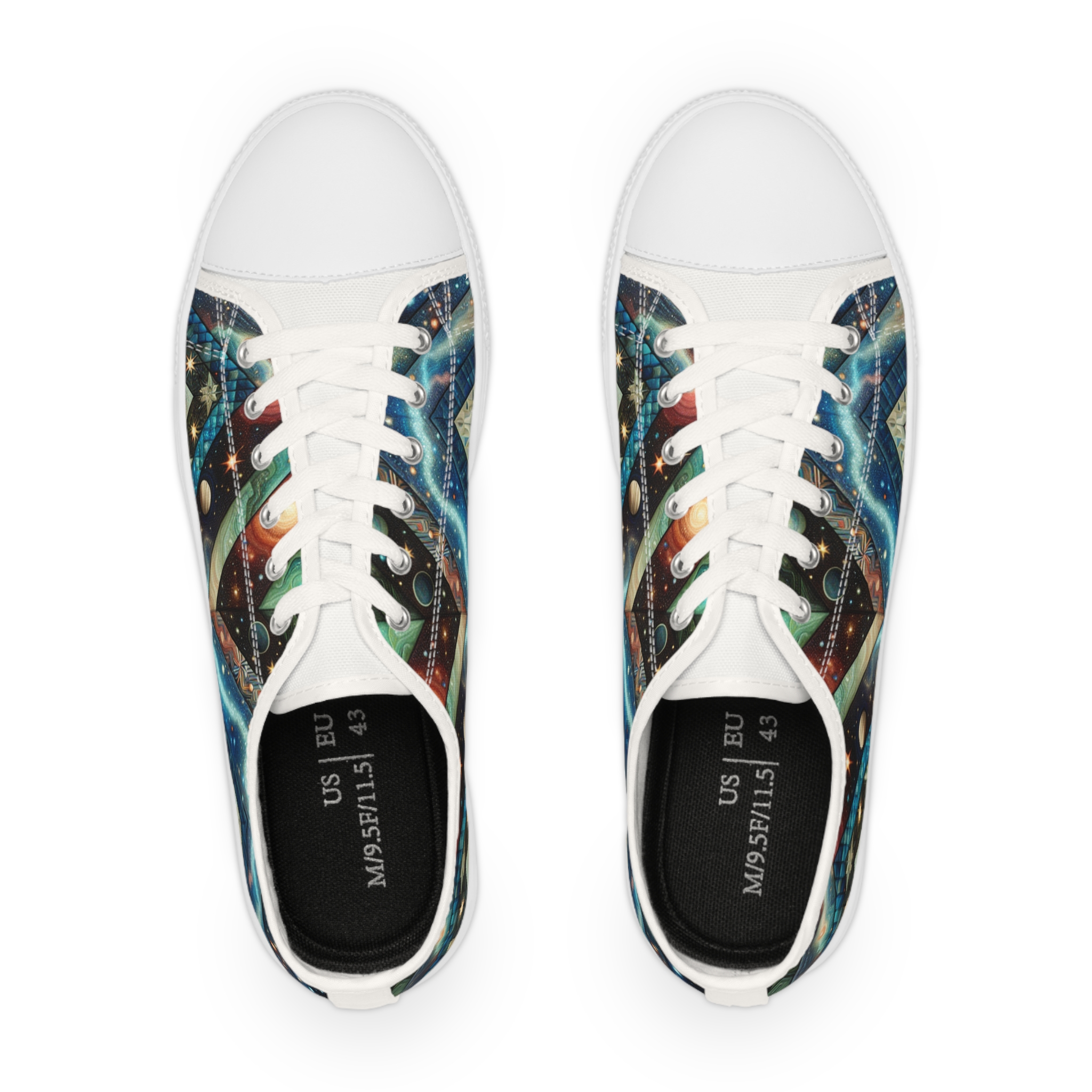 Turq Xenonite - Men's Lowtop Sneakers - Image 2