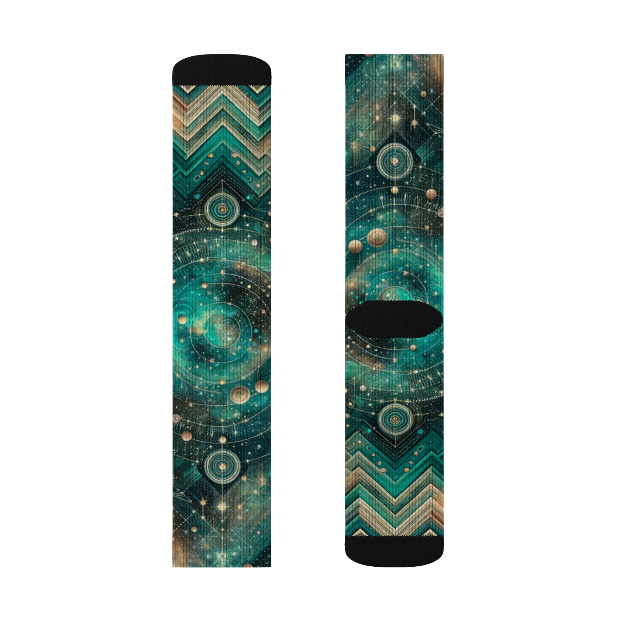 Roswell Starhawk Socks — Sea Nebula - Image 3