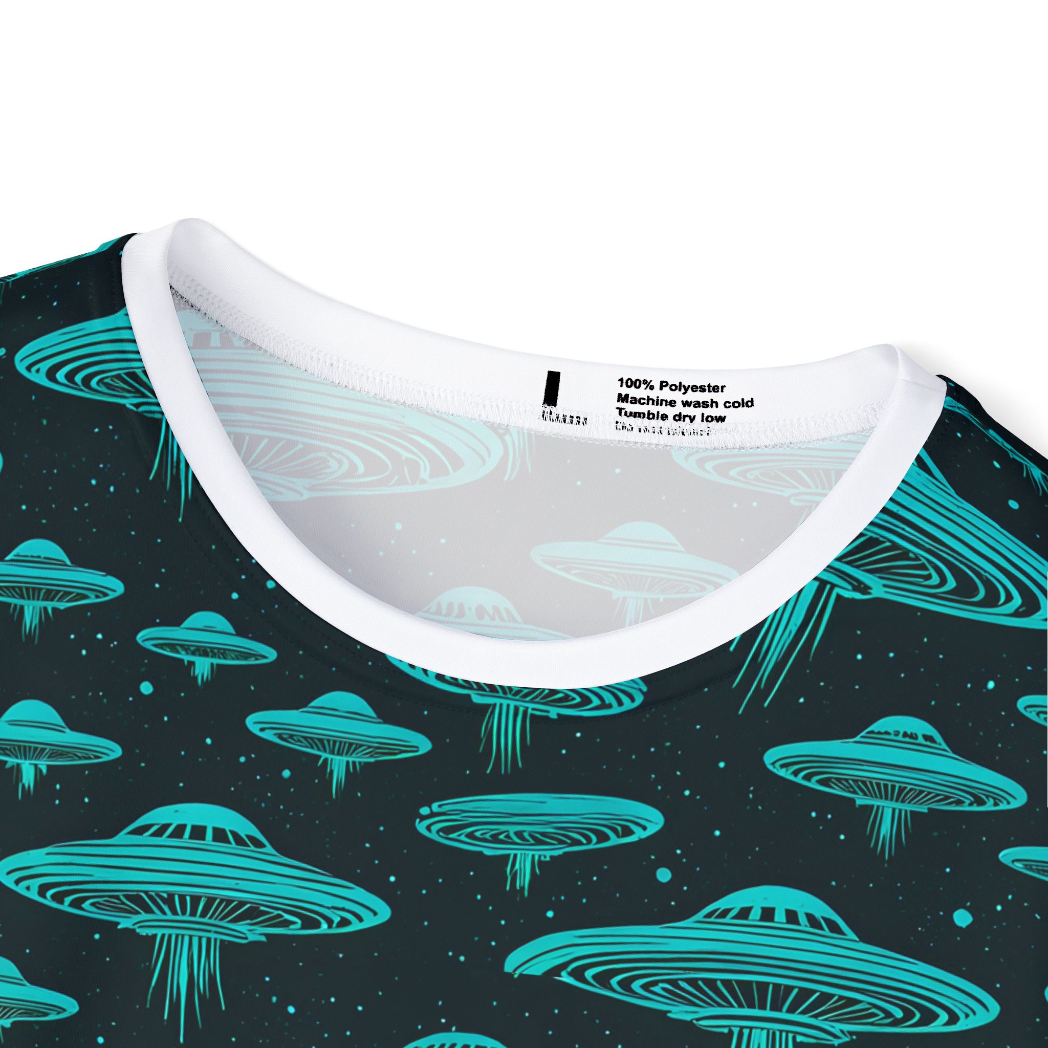 Men's UFO Print Sports Jersey - Perfect for Gamers and Sci-Fi Fans - Image 3
