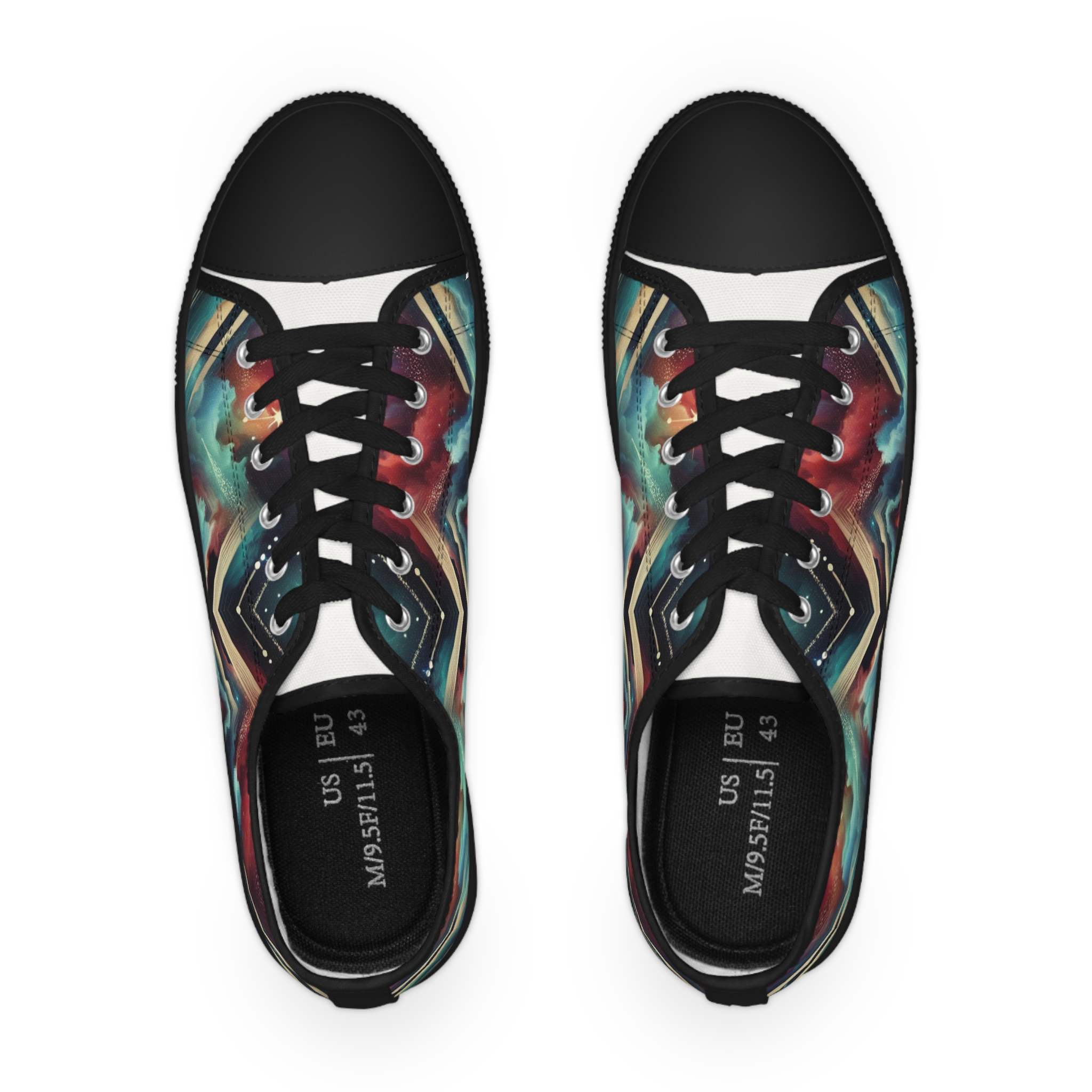 Turq Xenolite Sneakers — Storm Chevron - Image 6