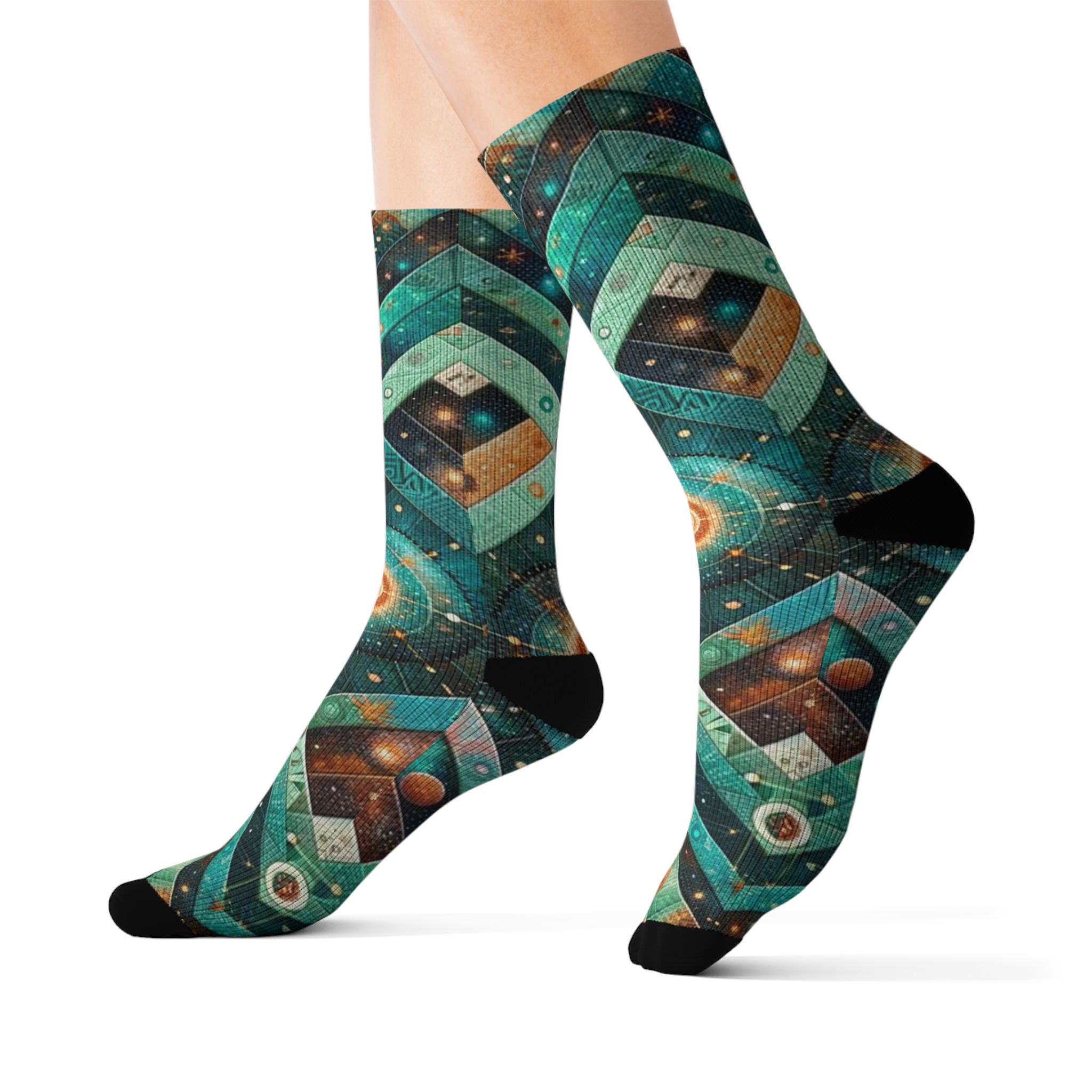 Zara Stardust Socks — Patch Squares