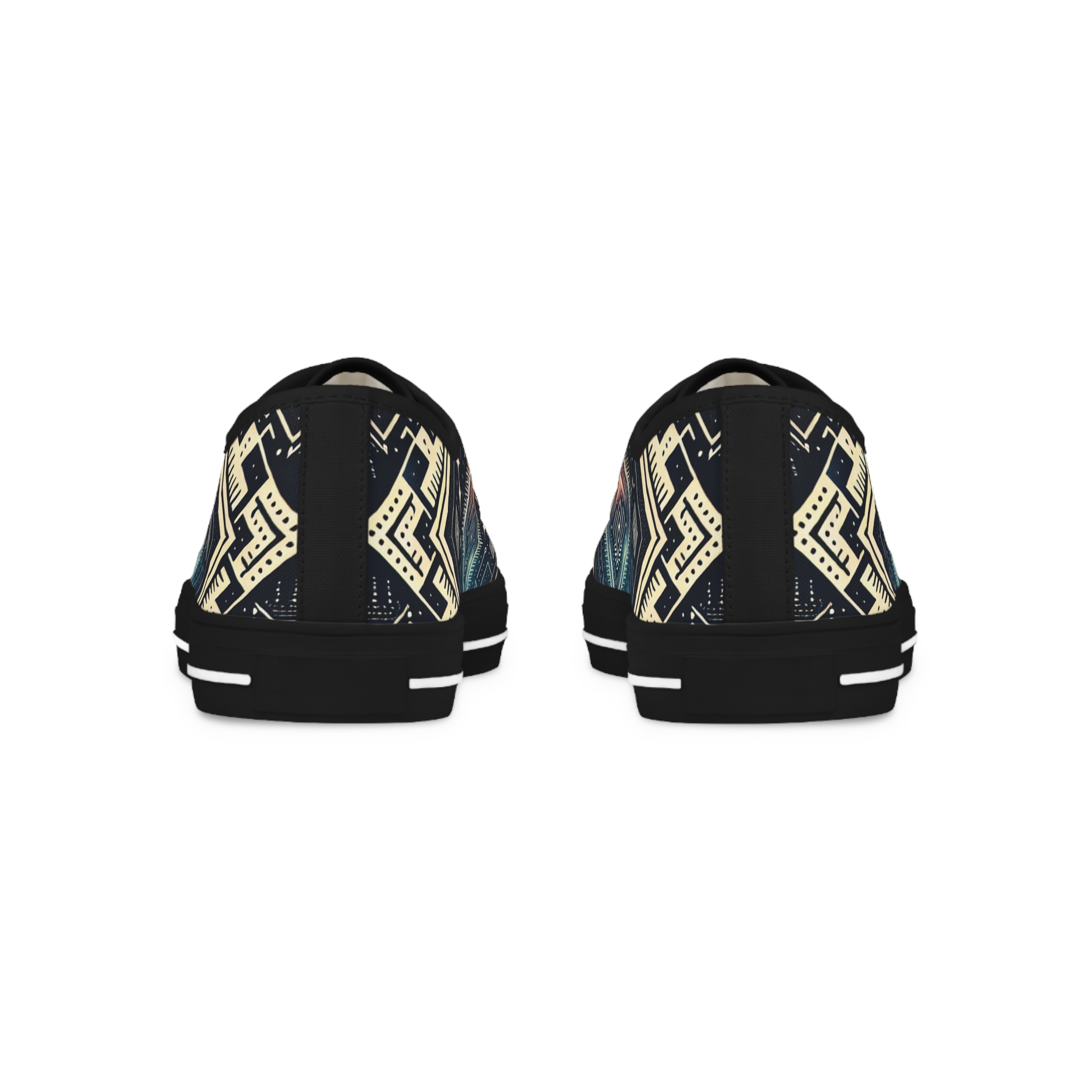 Turq Nebulos - Men's Lowtop Sneakers - Image 3