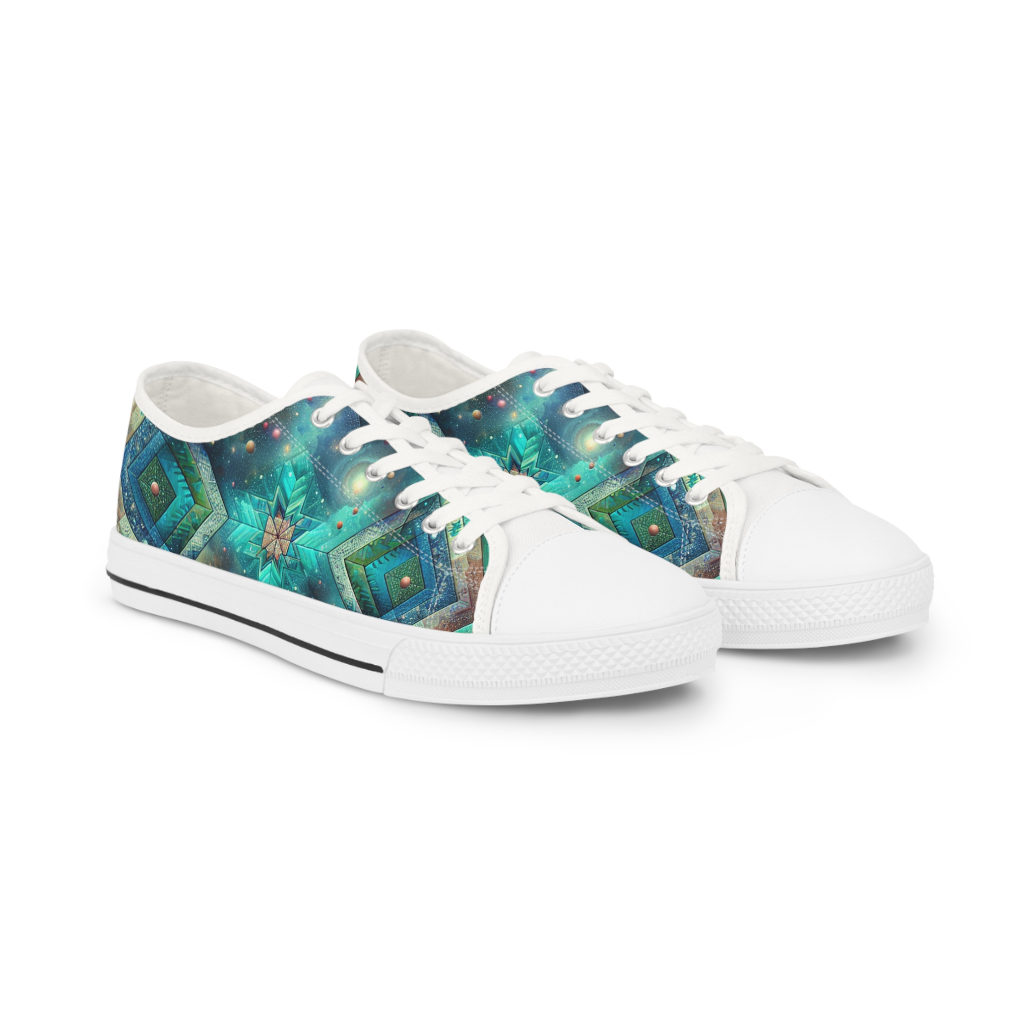 Turq Nebulux - Men's Lowtop Sneakers
