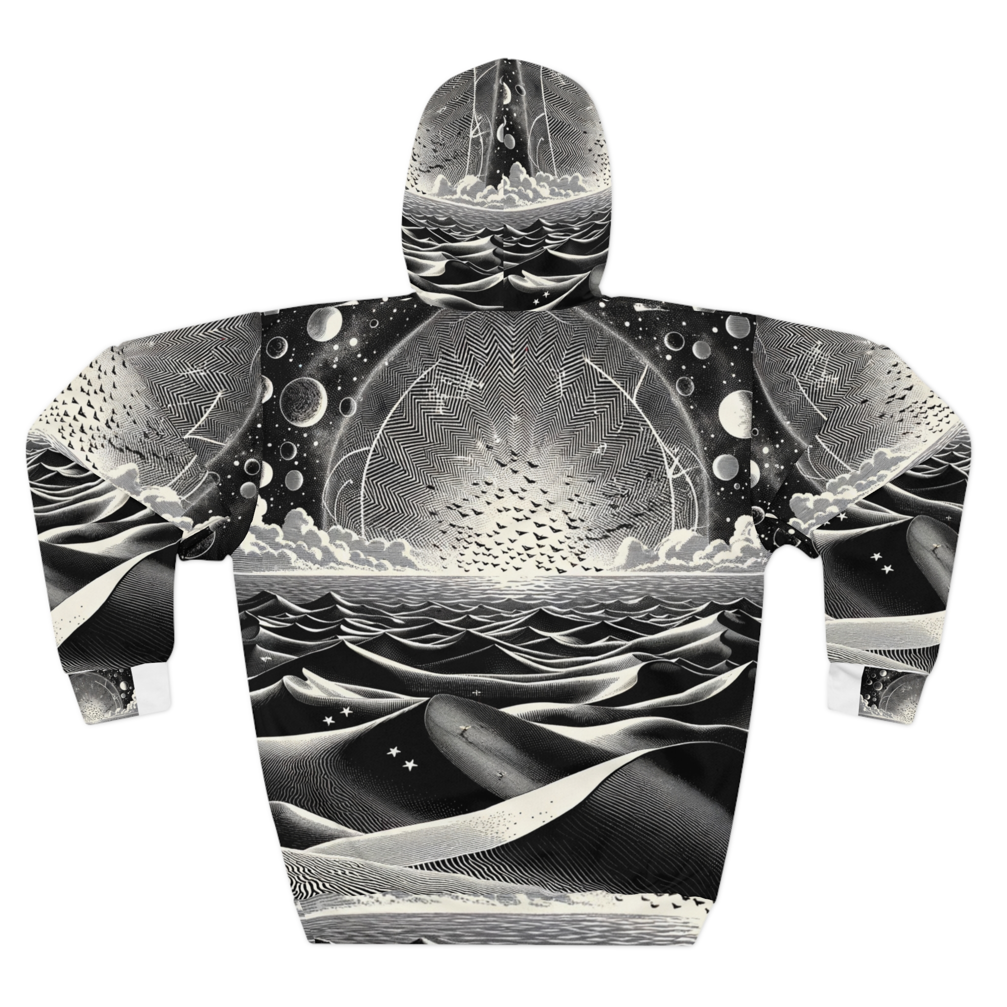UAPs Over the Dunes Unisex Hoodie - Image 2