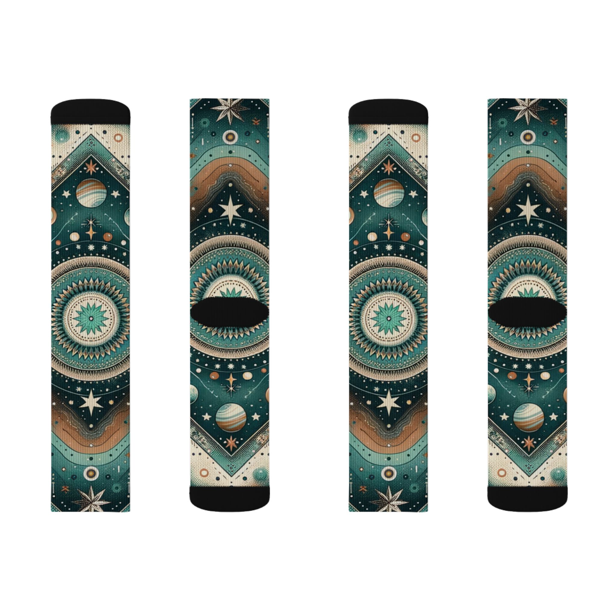 Zara Starcanyon Socks — Star Mandala - Image 2