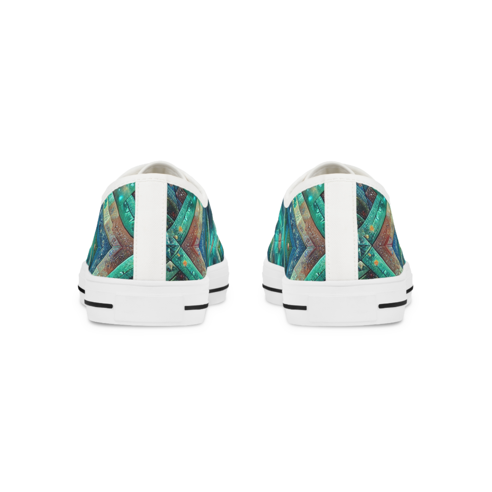 Turq Nebulux - Men's Lowtop Sneakers - Image 3
