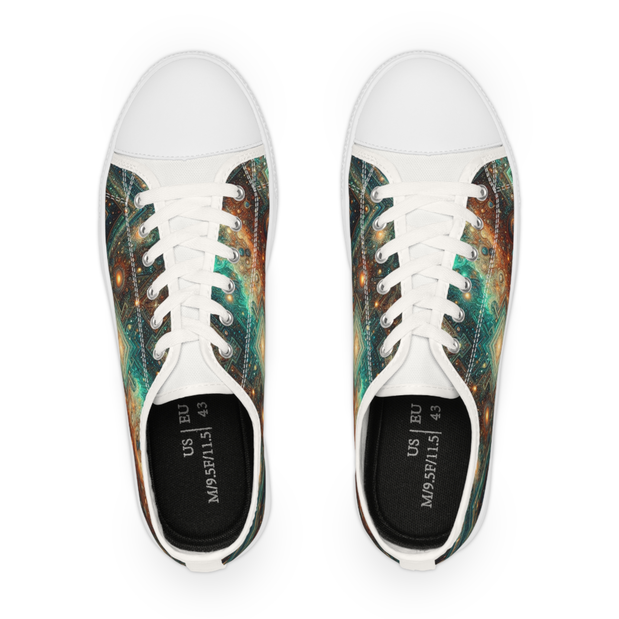 Zephyr Turquoisian Sneakers — Night Ember - Image 6