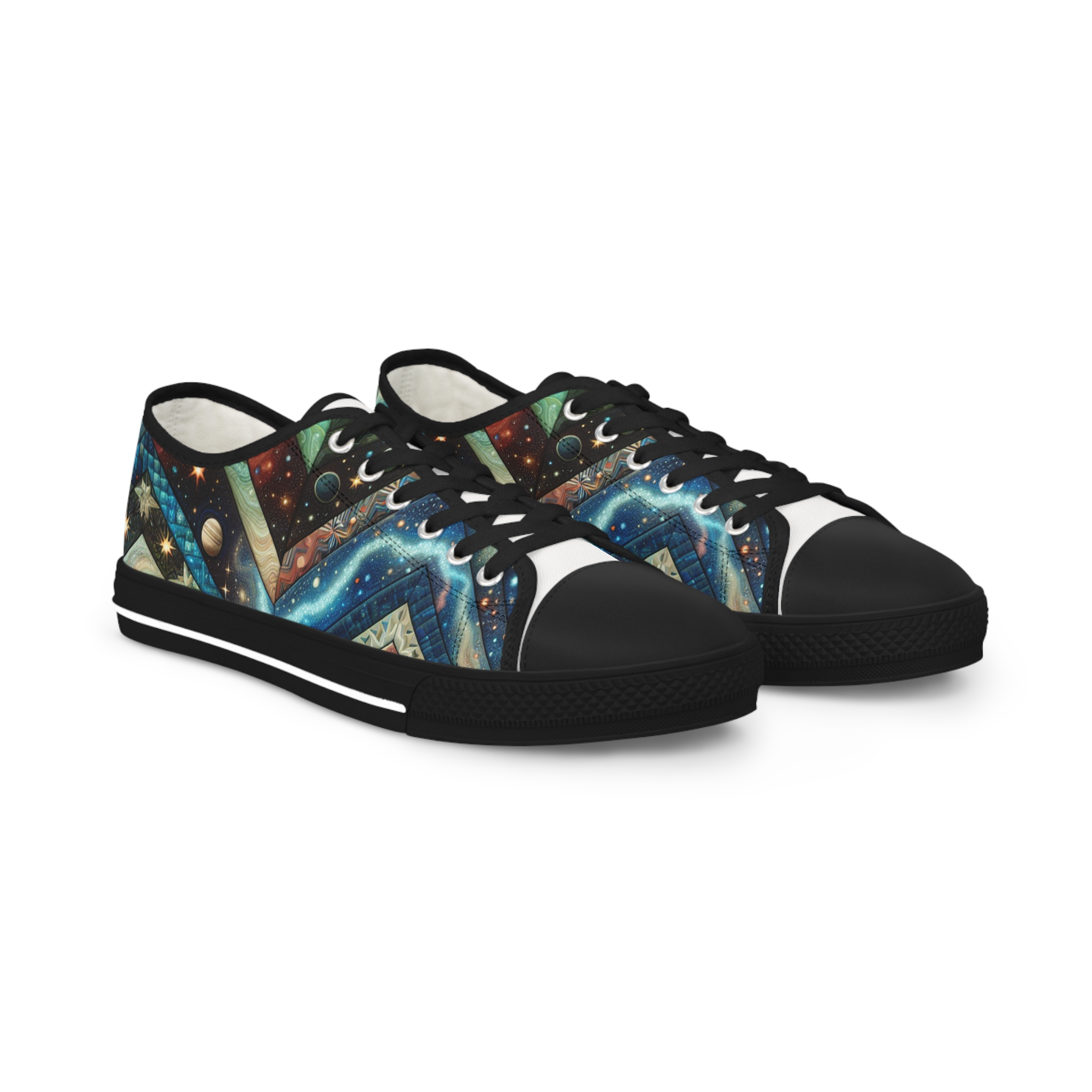 Turq Xenonite - Men's Lowtop Sneakers - Image 5