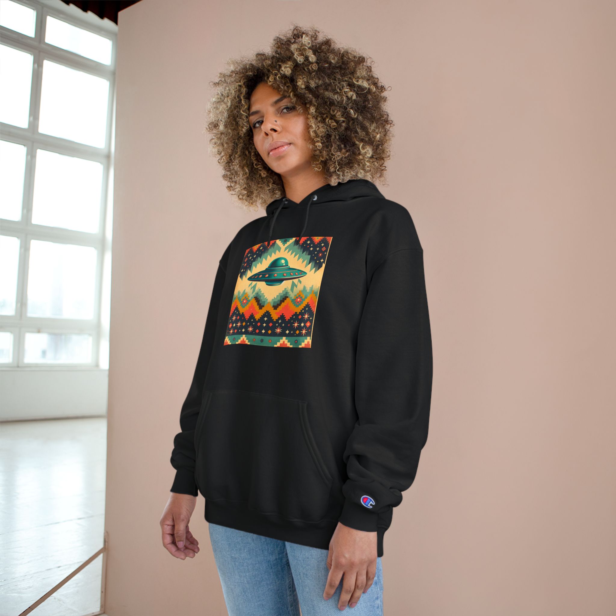 Zara Stardust Hoodie — Red Range - Image 4