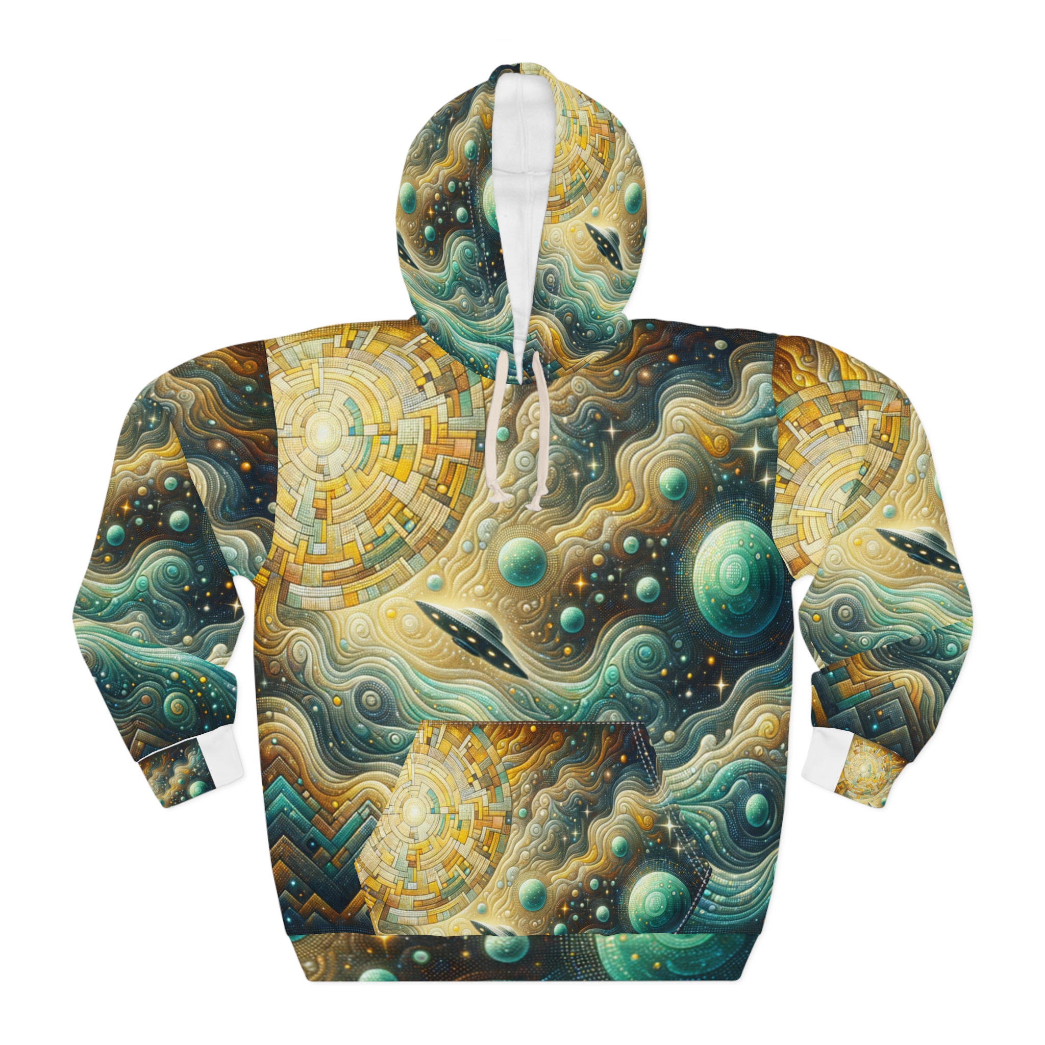 Interstellar Turquoise UFO — Amber Drift