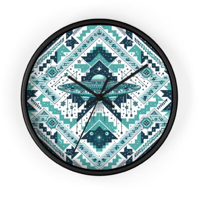 Zephyr Turquoisia - Clock