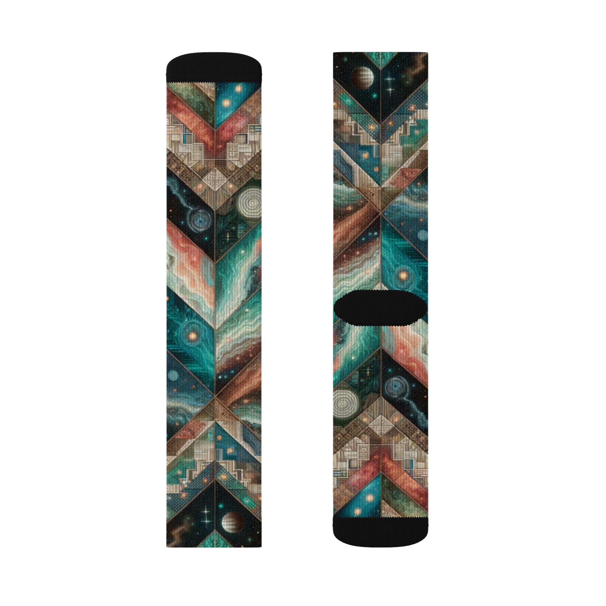 Zara Starcanyon Socks — Desert Collage - Image 3