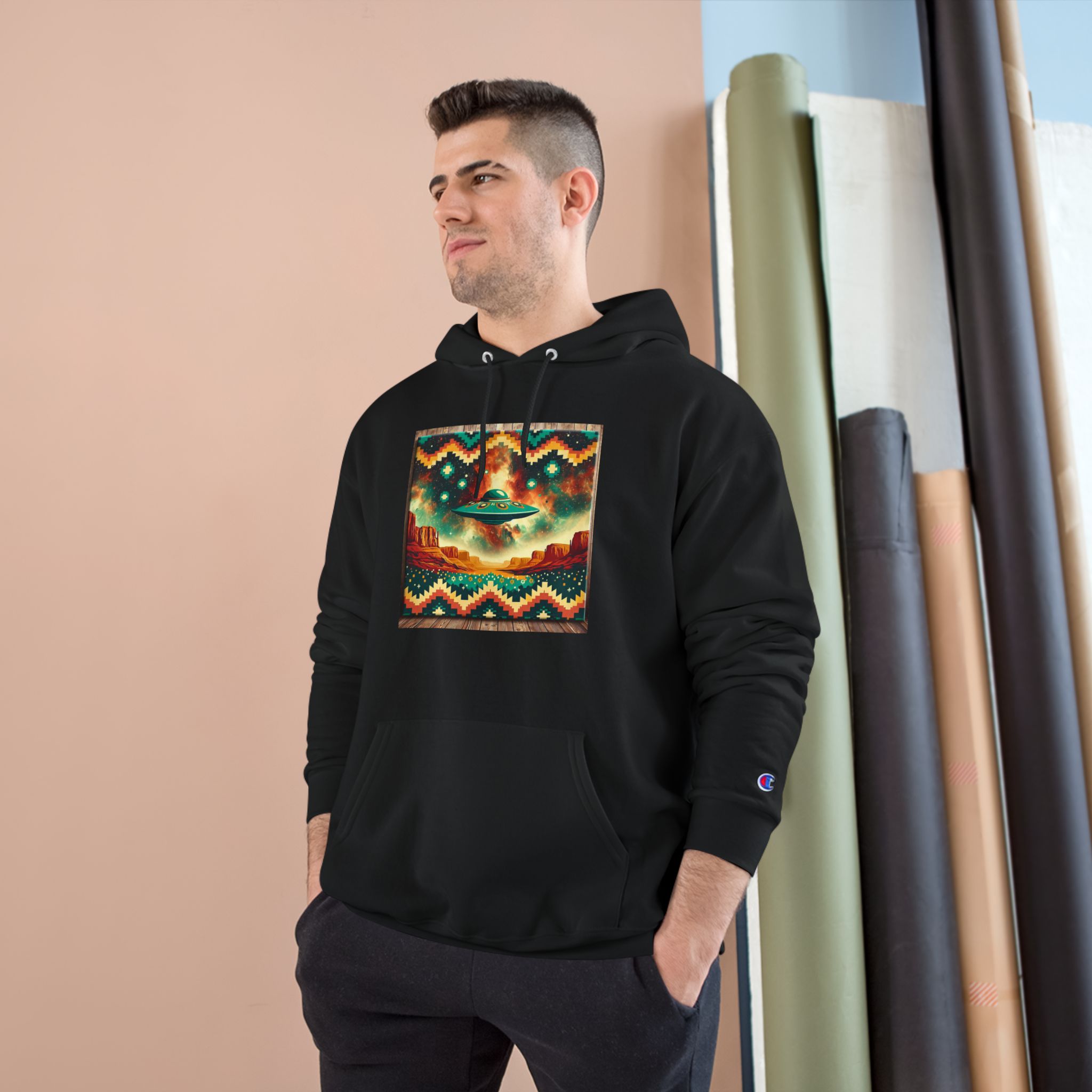 Zara Starcactus Hoodie — Crimson Steps - Image 3