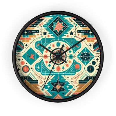 Turquo Vesuvian - Clock
