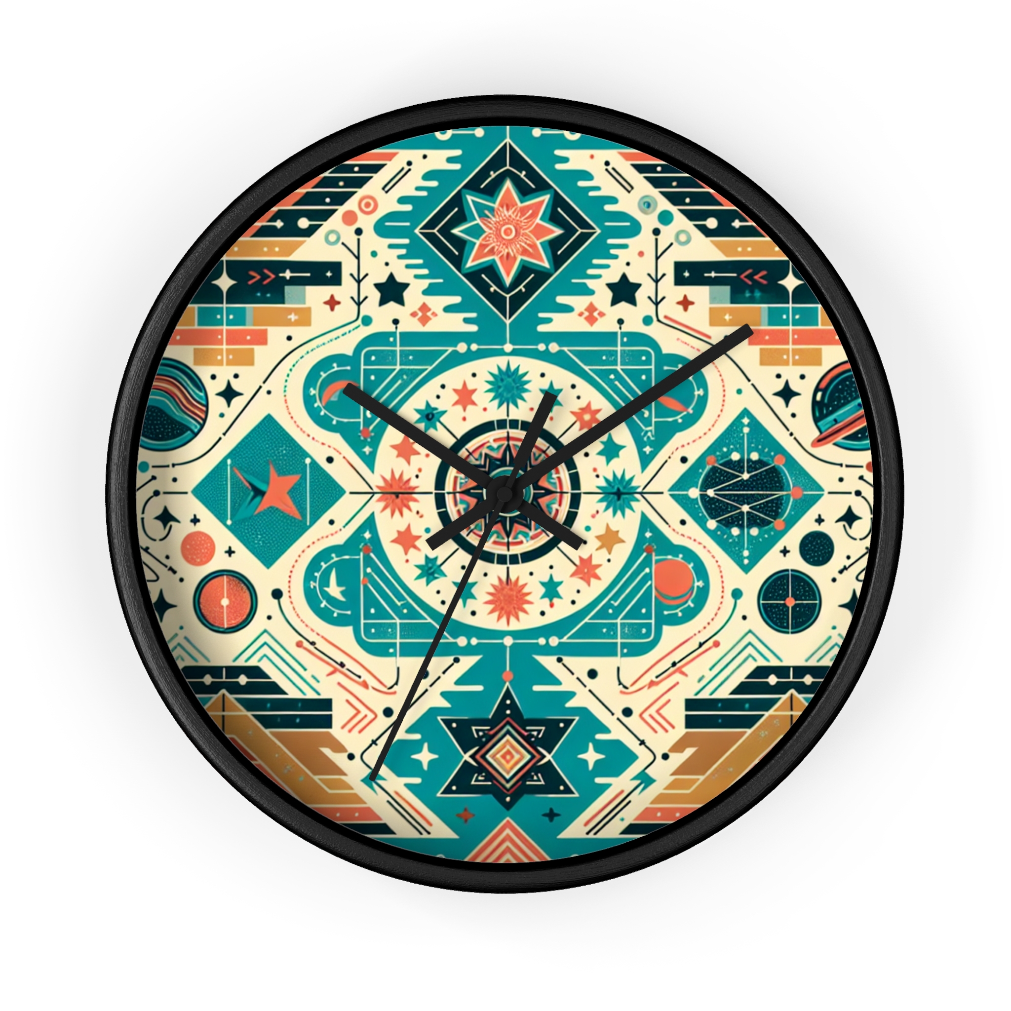 Turquo Vesuvian - Clock