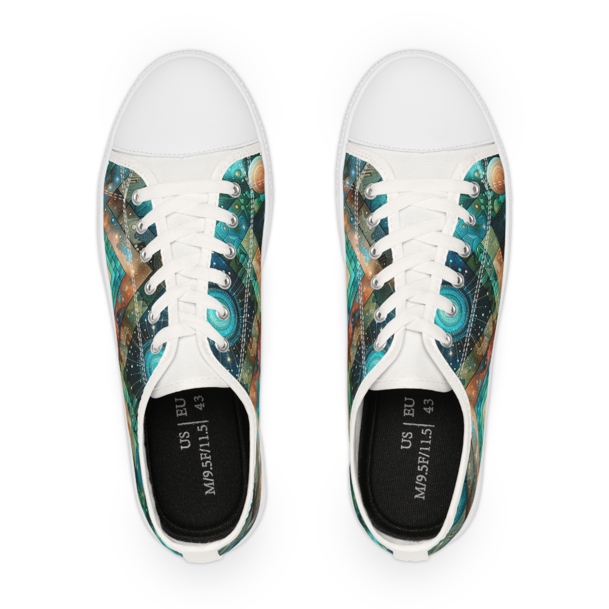 Zirconia Turquesa - Men's Lowtop Sneakers - Image 2