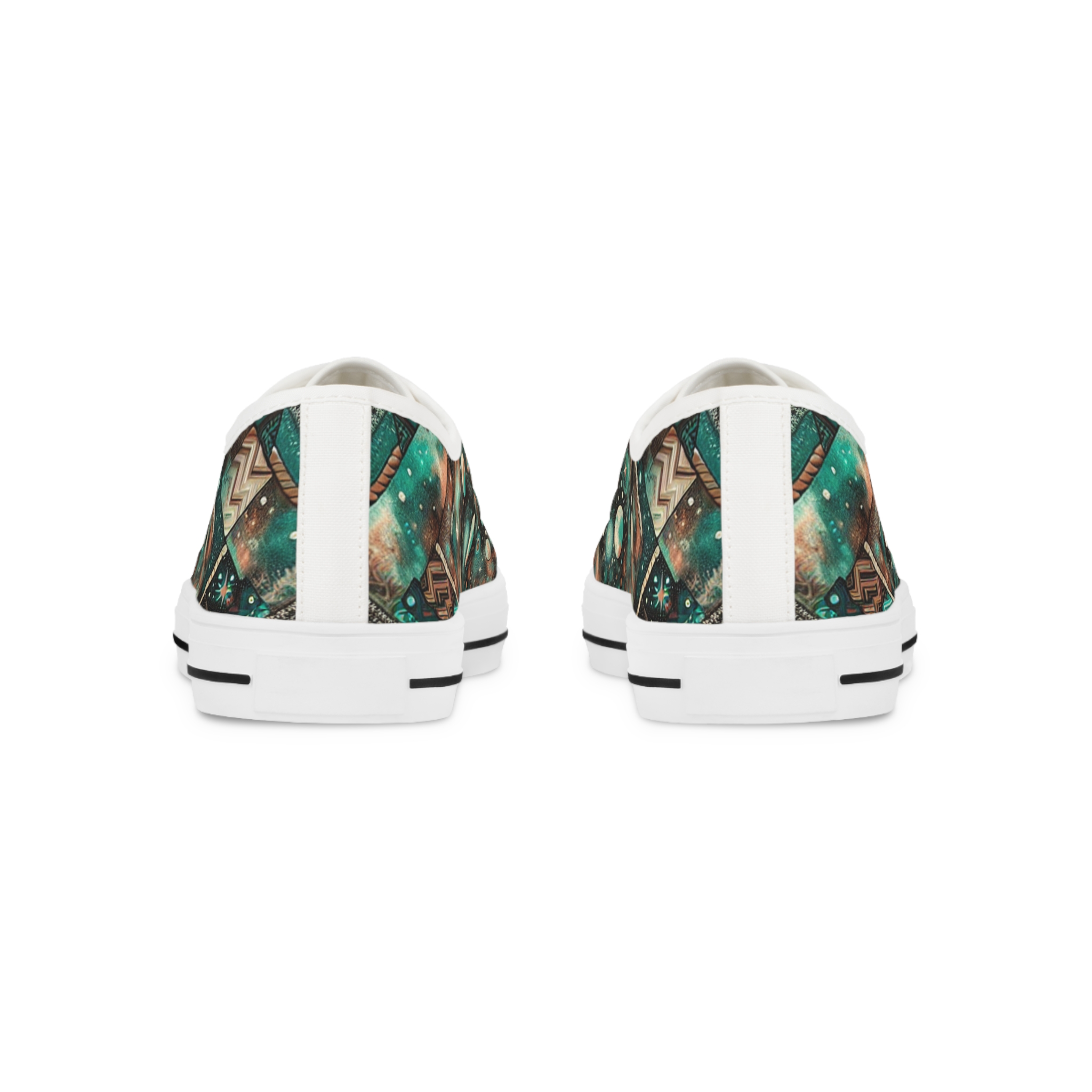 Turq Nebulon - Men's Lowtop Sneakers - Image 3