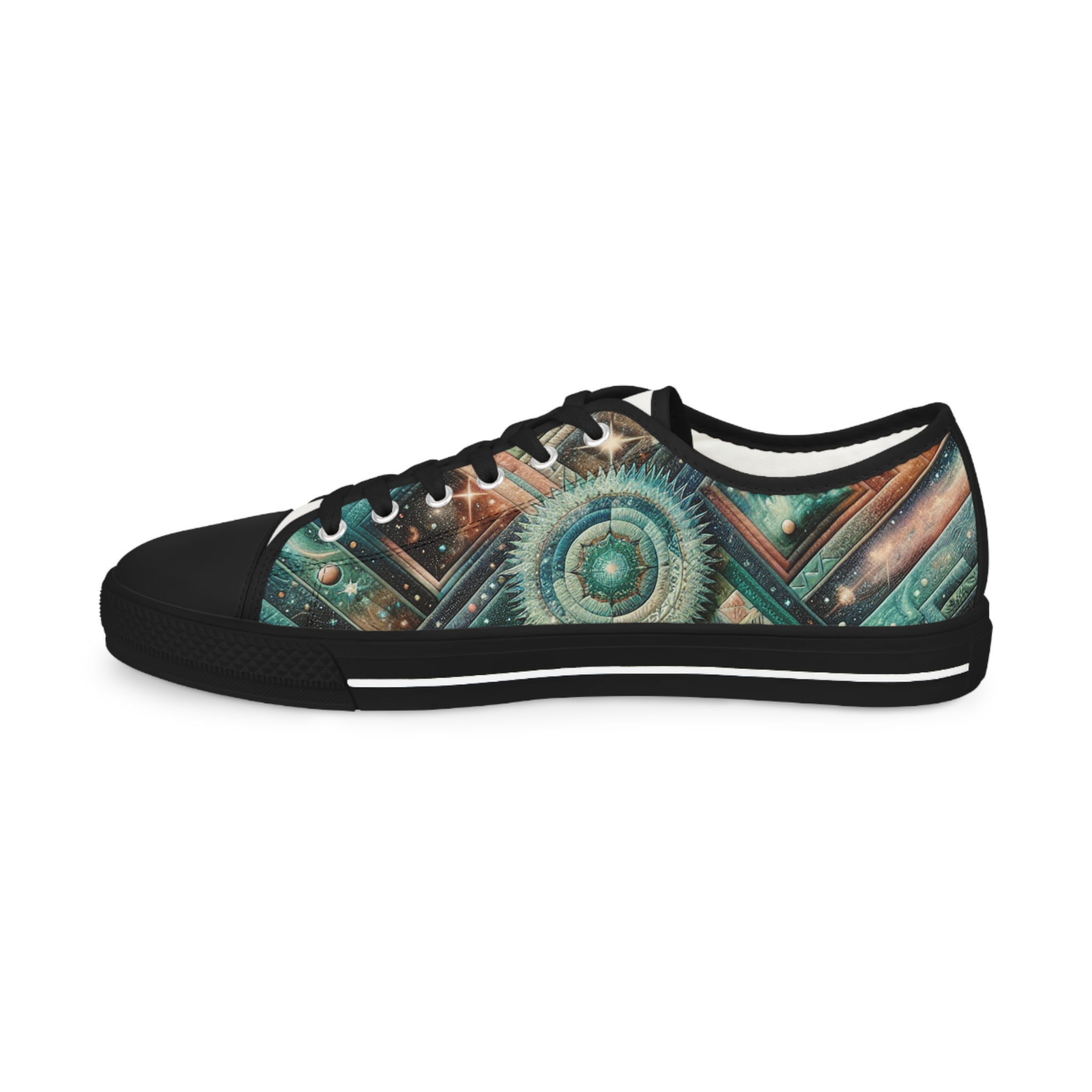 Turquoisa Starbeam - Men's Lowtop Sneakers - Image 8