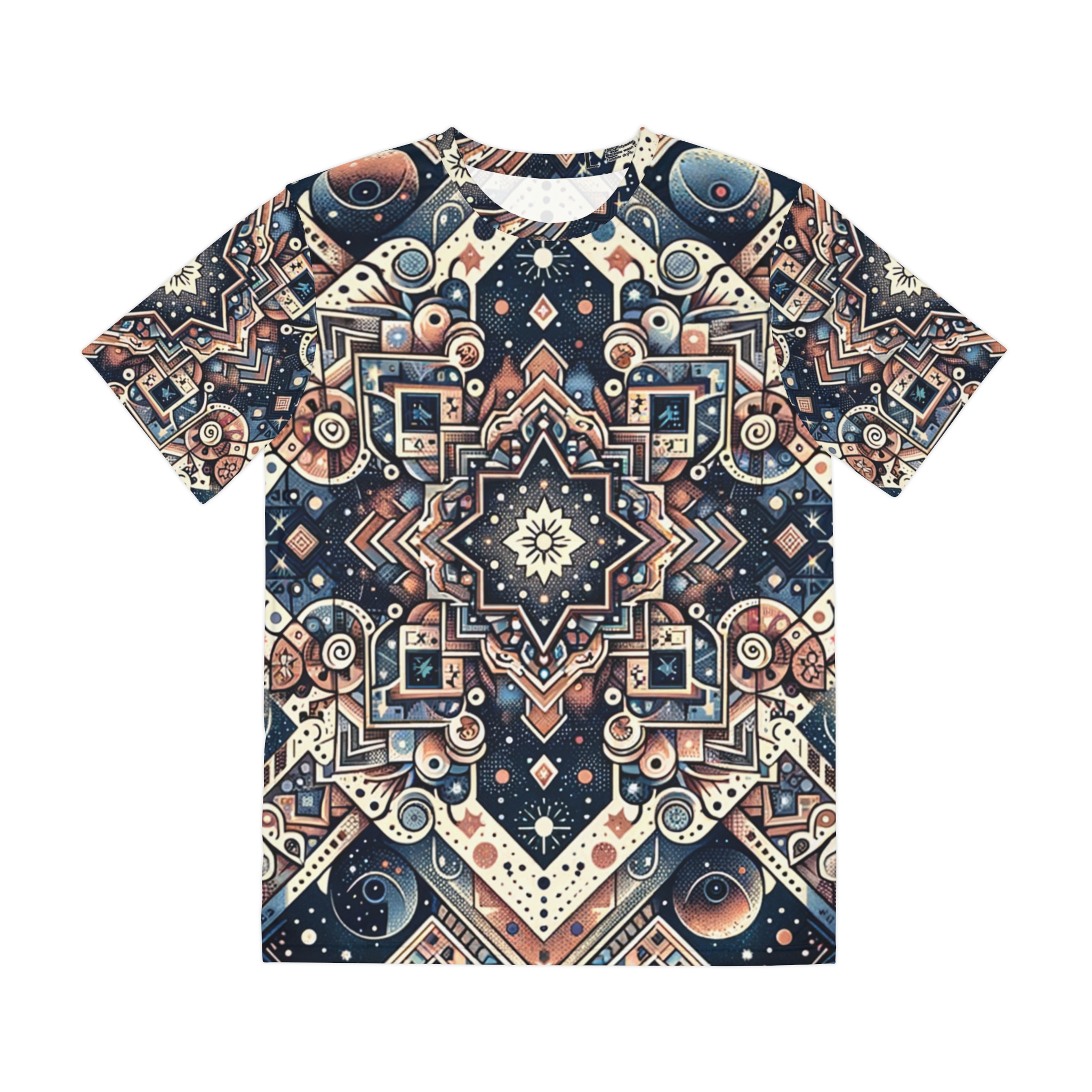 Zara Starcanyon Tee — Indigo Mandala