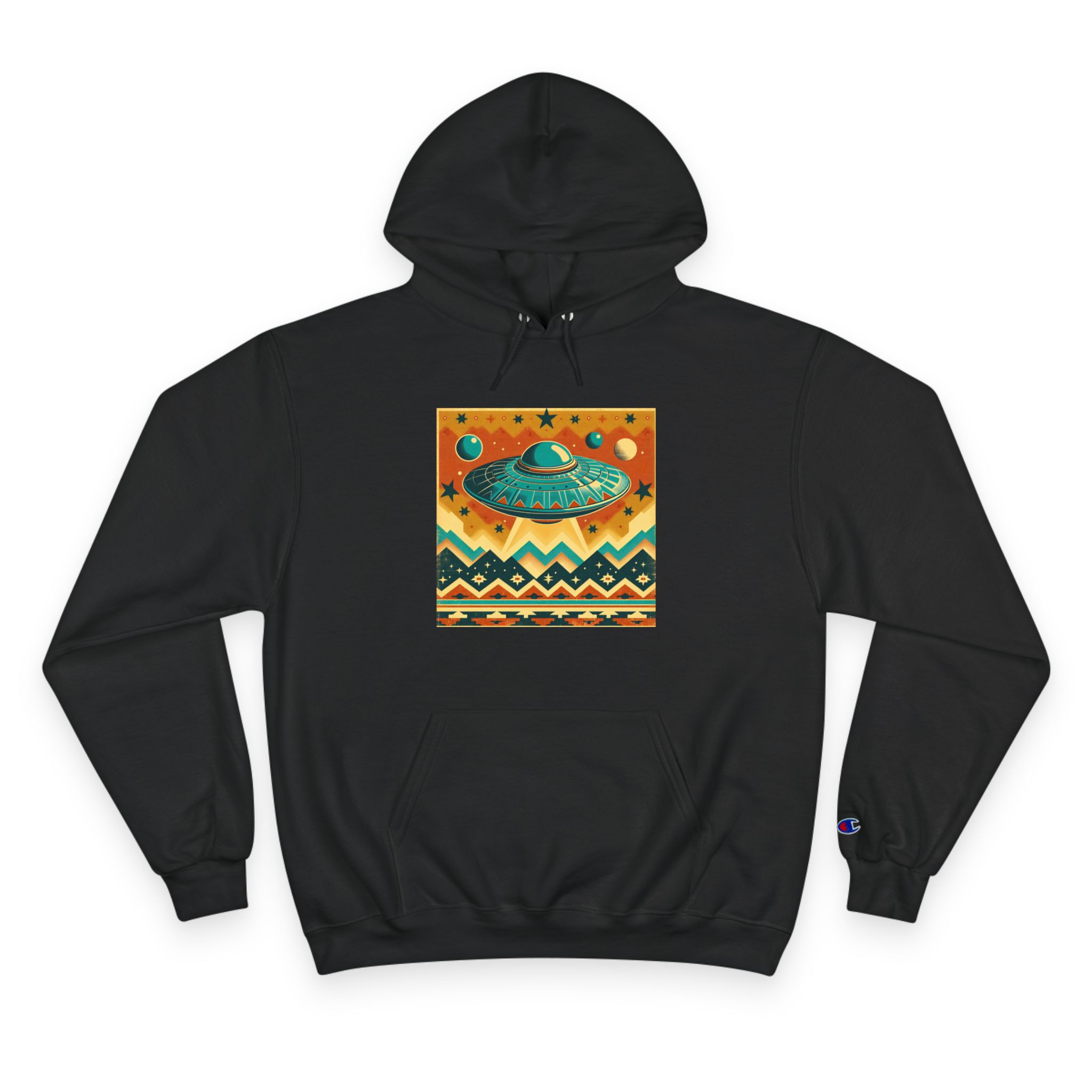 Zara Stardust Hoodie — Gold Flare