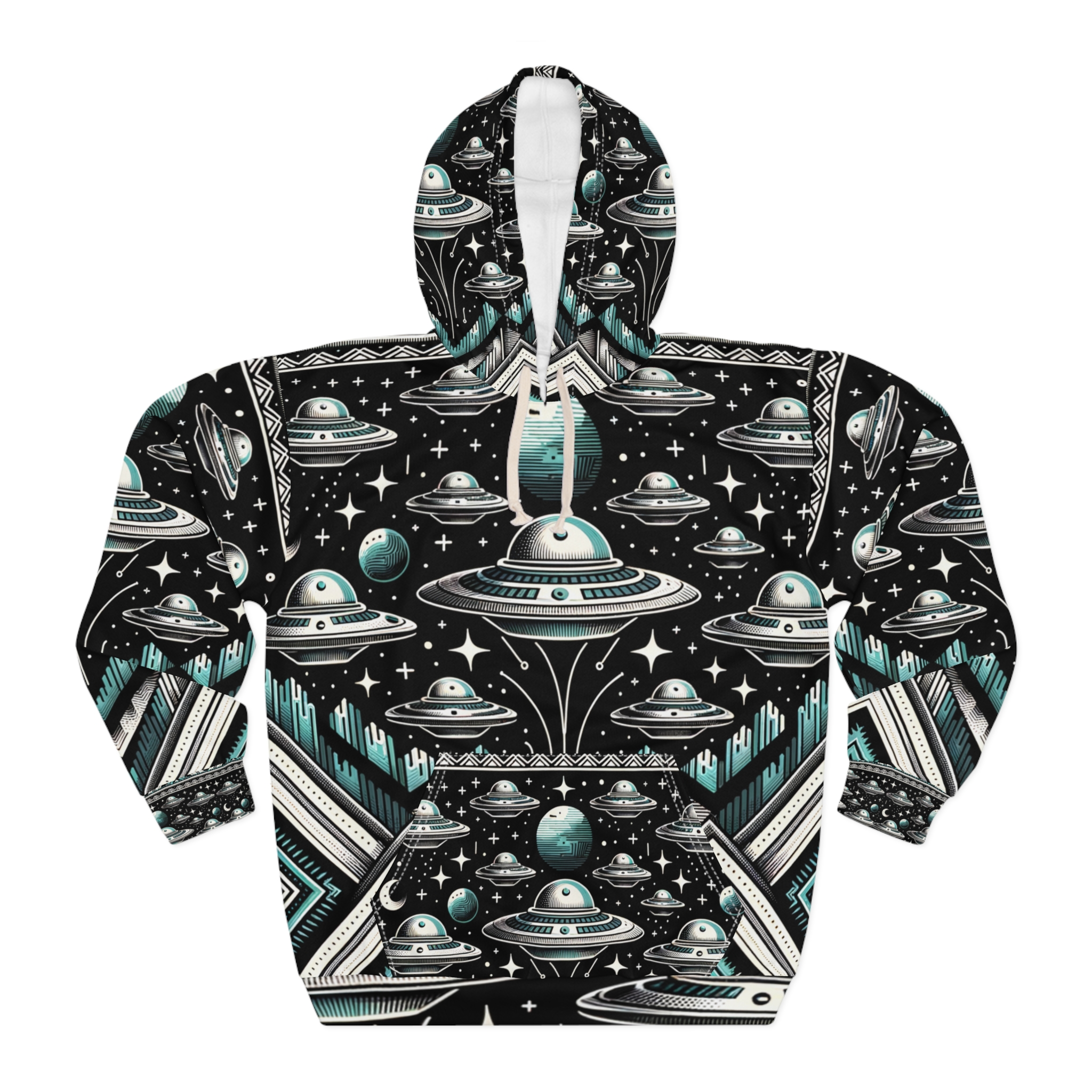 Heavy Fleet Turquoise UFO Hoodie