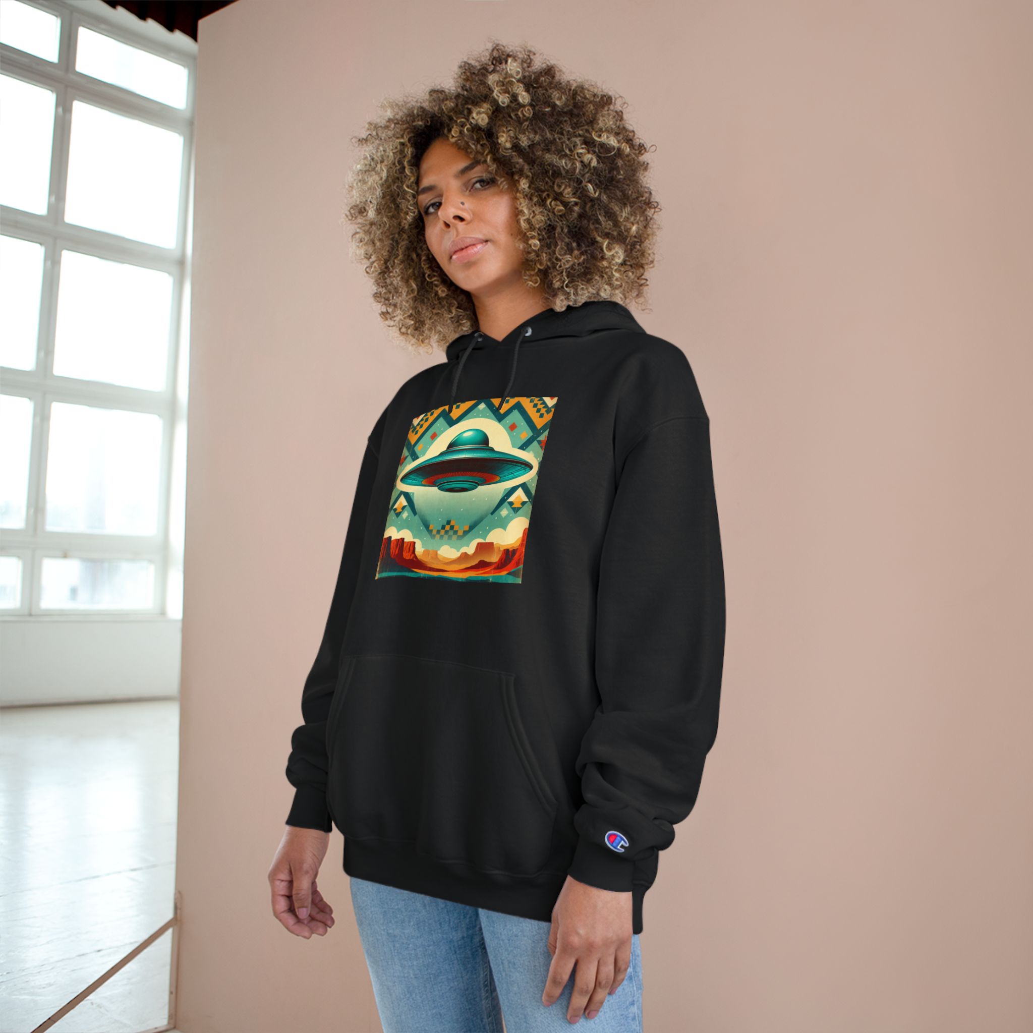 Zara Starfire Hoodie — Red Dawn - Image 4