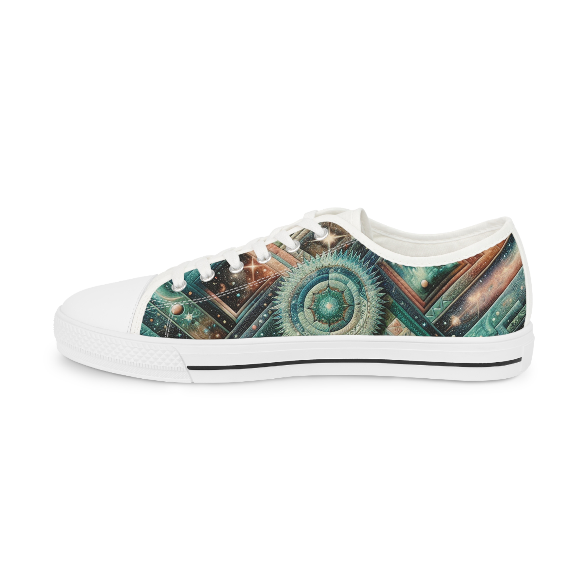 Turquoisa Starbeam - Men's Lowtop Sneakers - Image 4