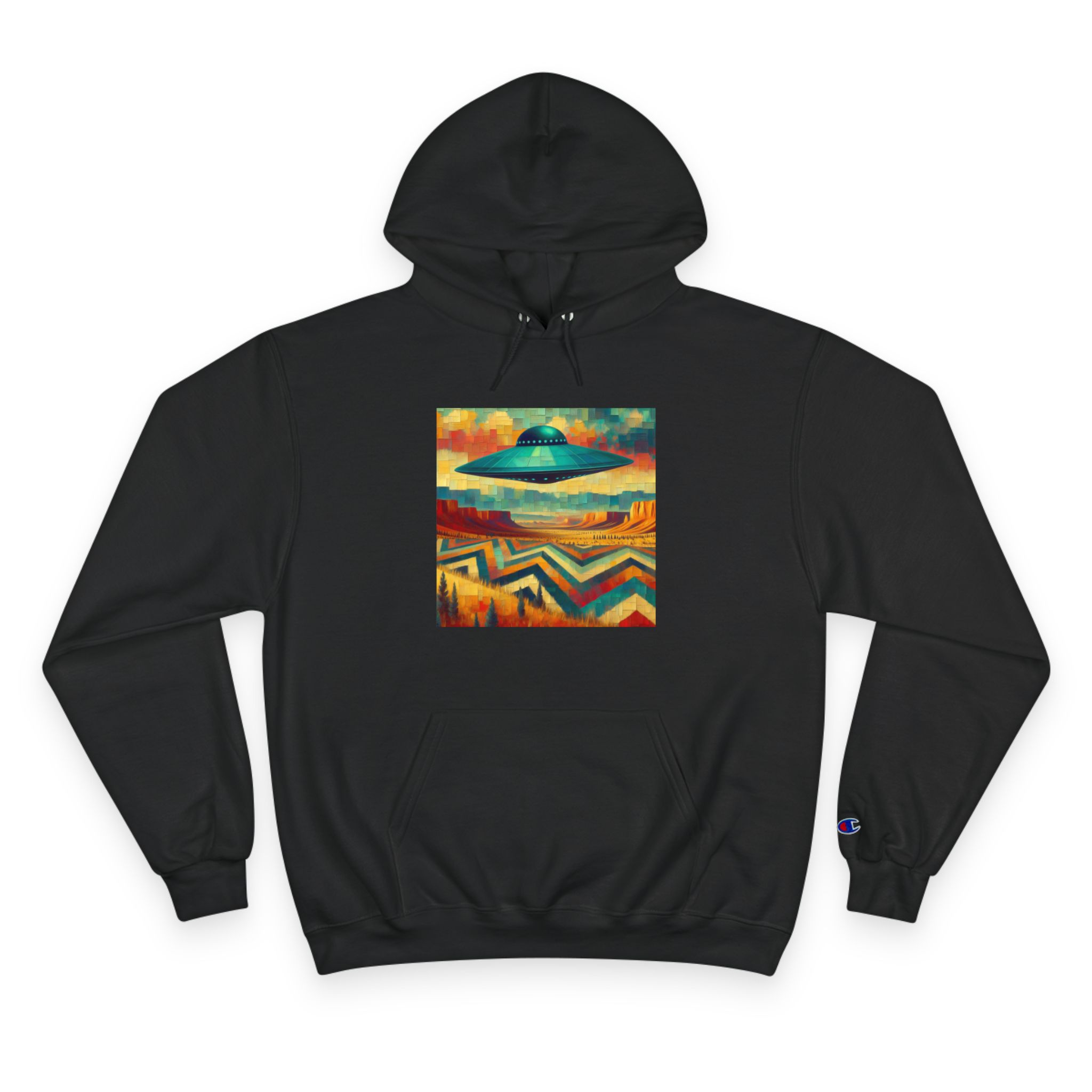 Roswell Turquoise Hoodie — Mesa Bands