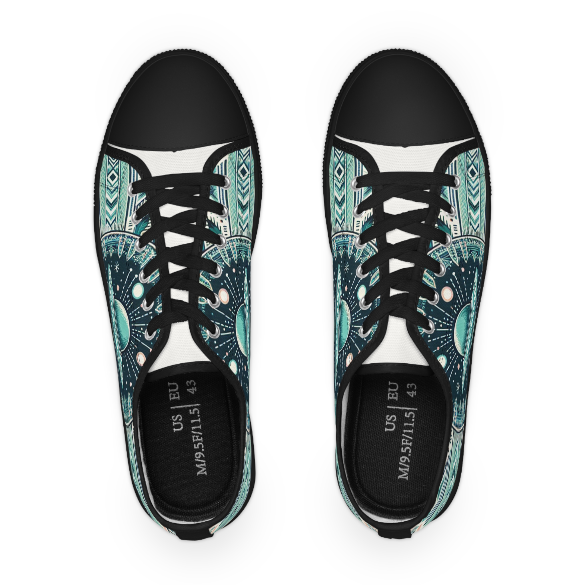 Zirconia Turquoisium - Men's Lowtop Sneakers - Image 2