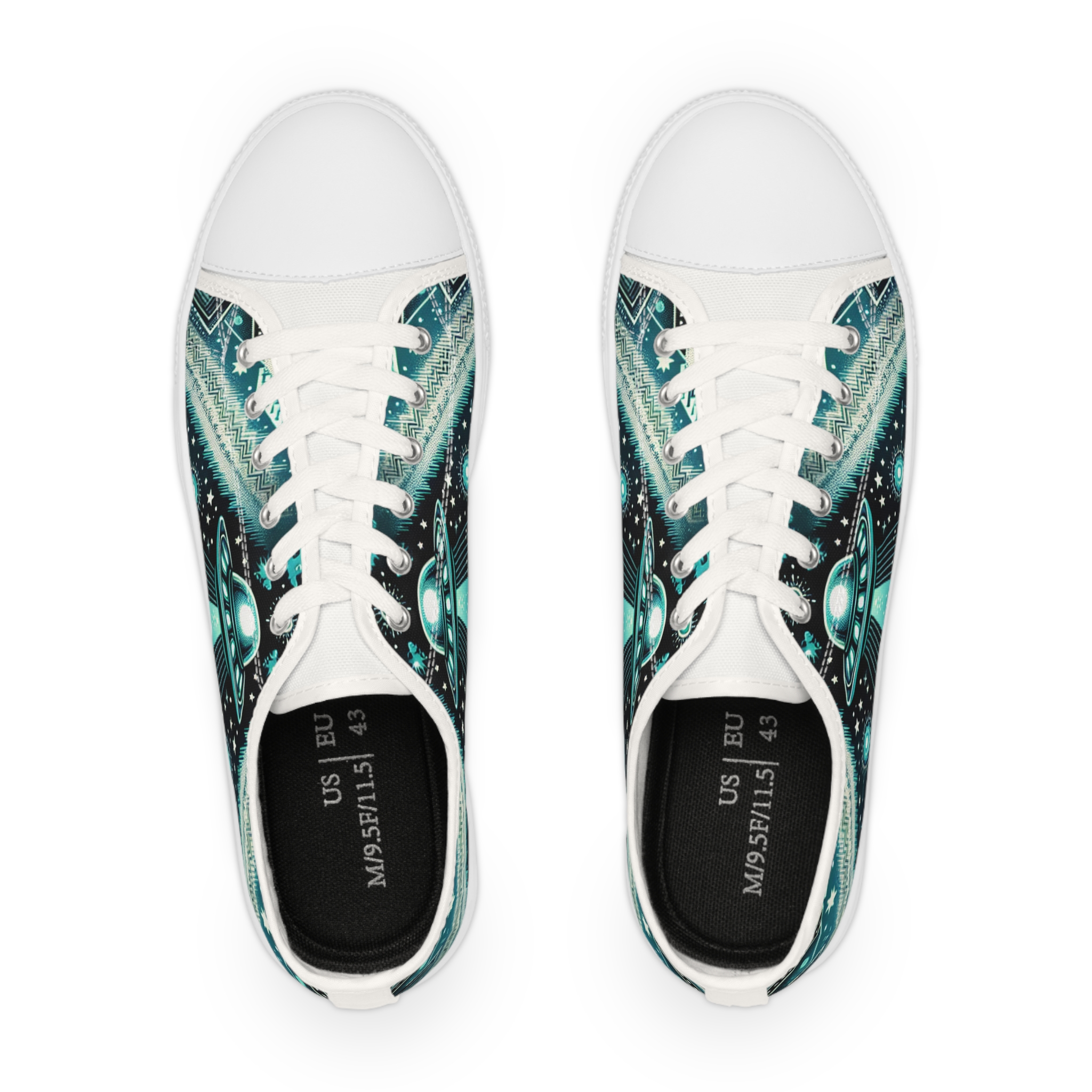 Zephyr Turquoisea - Men's Lowtop Sneakers - Image 2