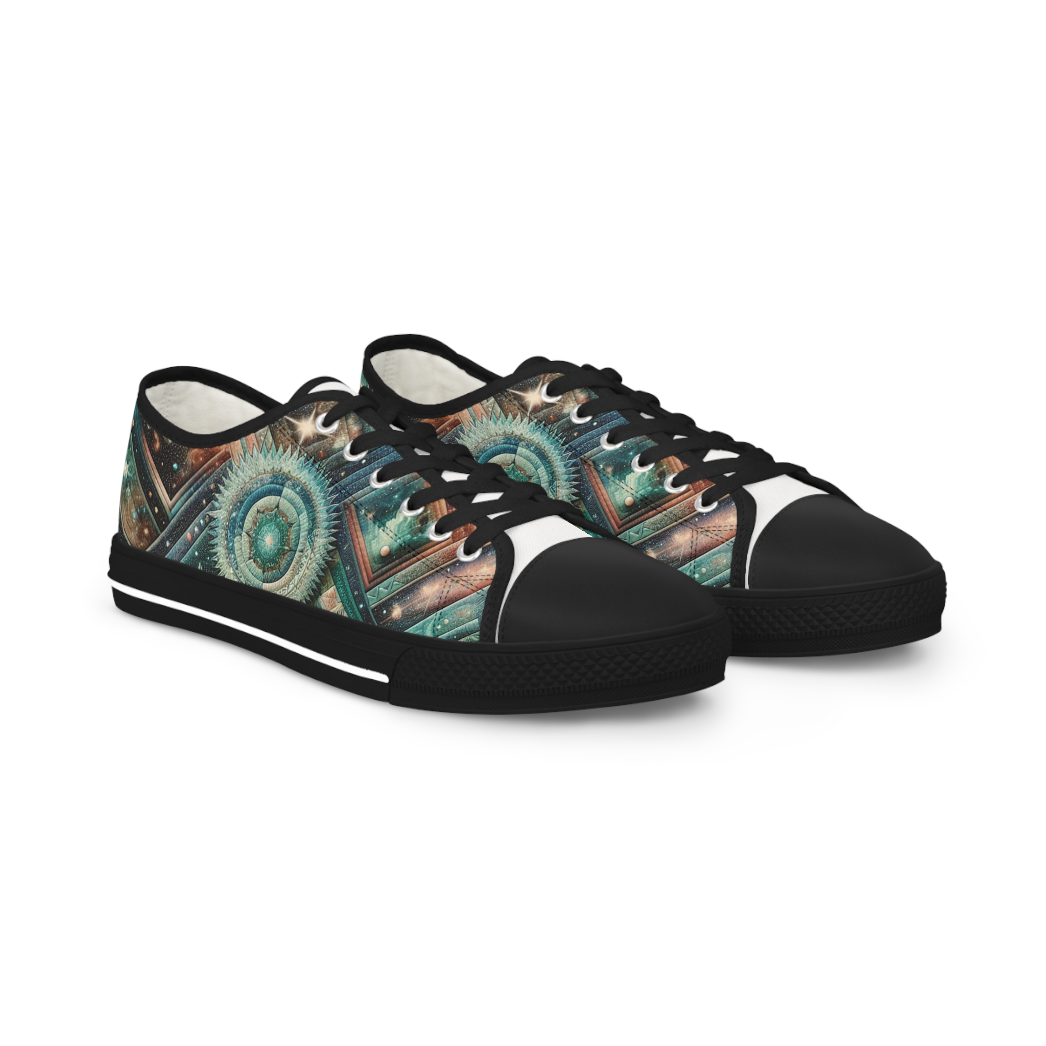 Turquoisa Starbeam - Men's Lowtop Sneakers - Image 5