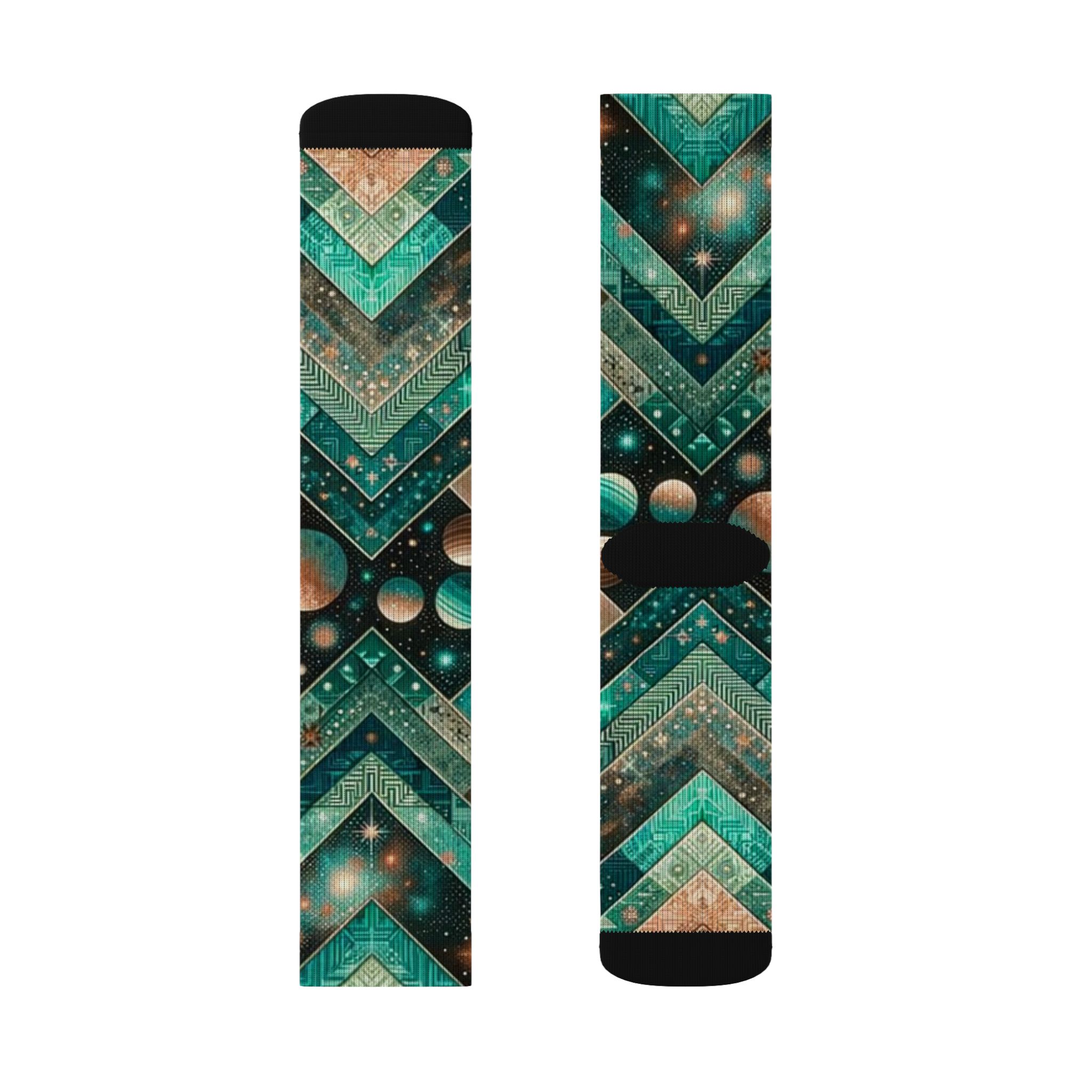 Zara Quasar Socks — Planet Chevron - Image 3