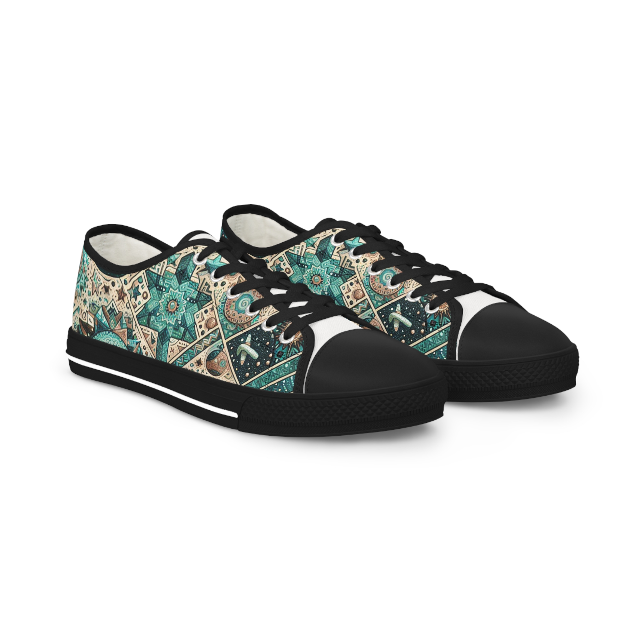 Turq Zirconian - Men's Lowtop Sneakers - Image 5