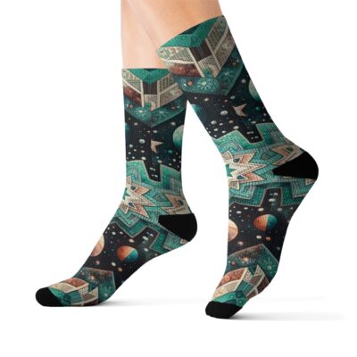 Roswell Starhawk Socks — Cube Orbit
