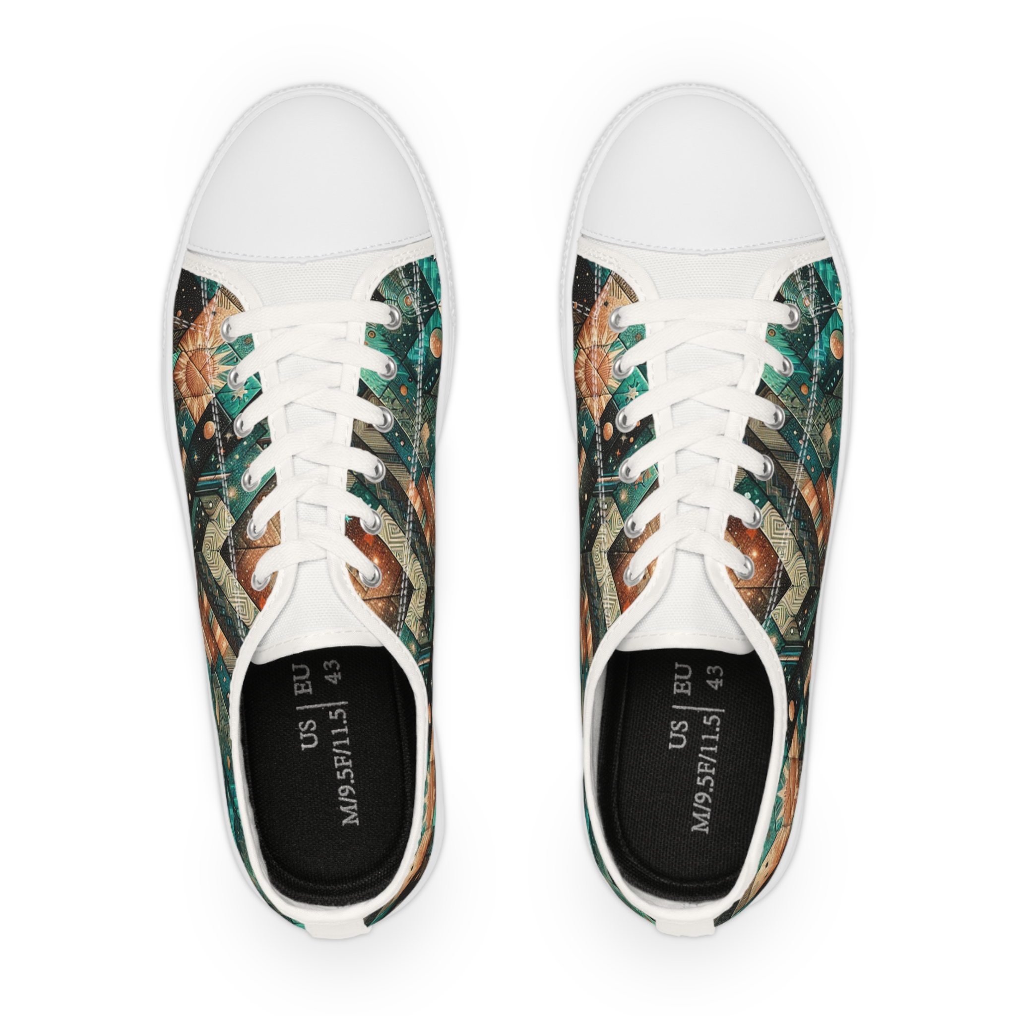 Turq Xenogem Sneakers — Rust Patch - Image 2