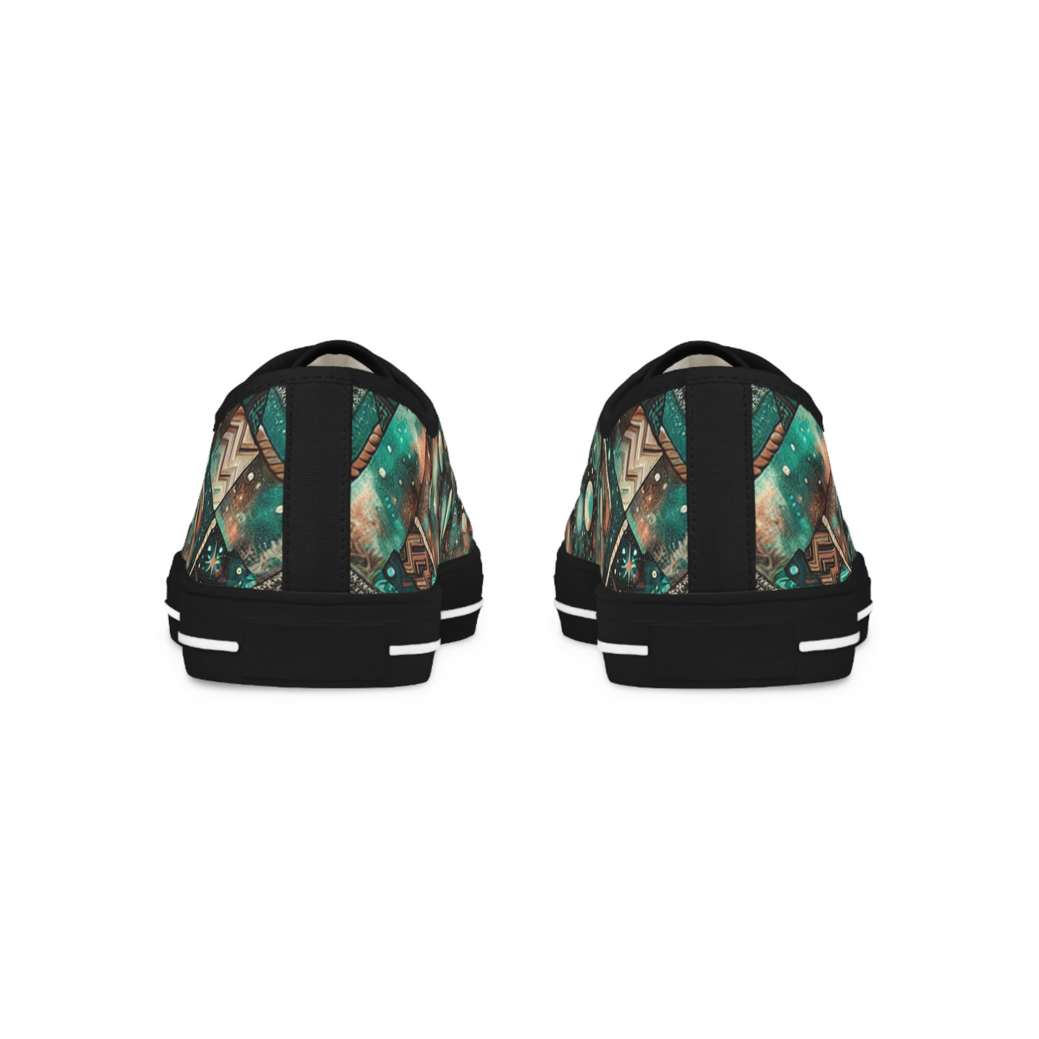 Turq Nebulon - Men's Lowtop Sneakers - Image 7