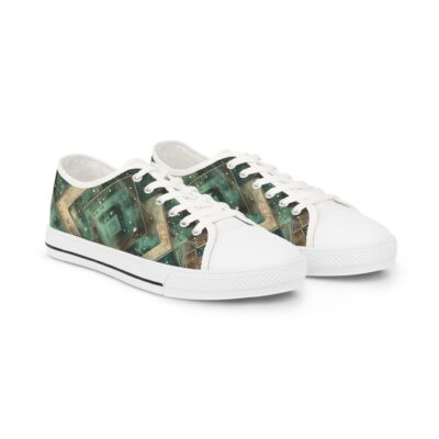Turq Nebulae - Men's Lowtop Sneakers
