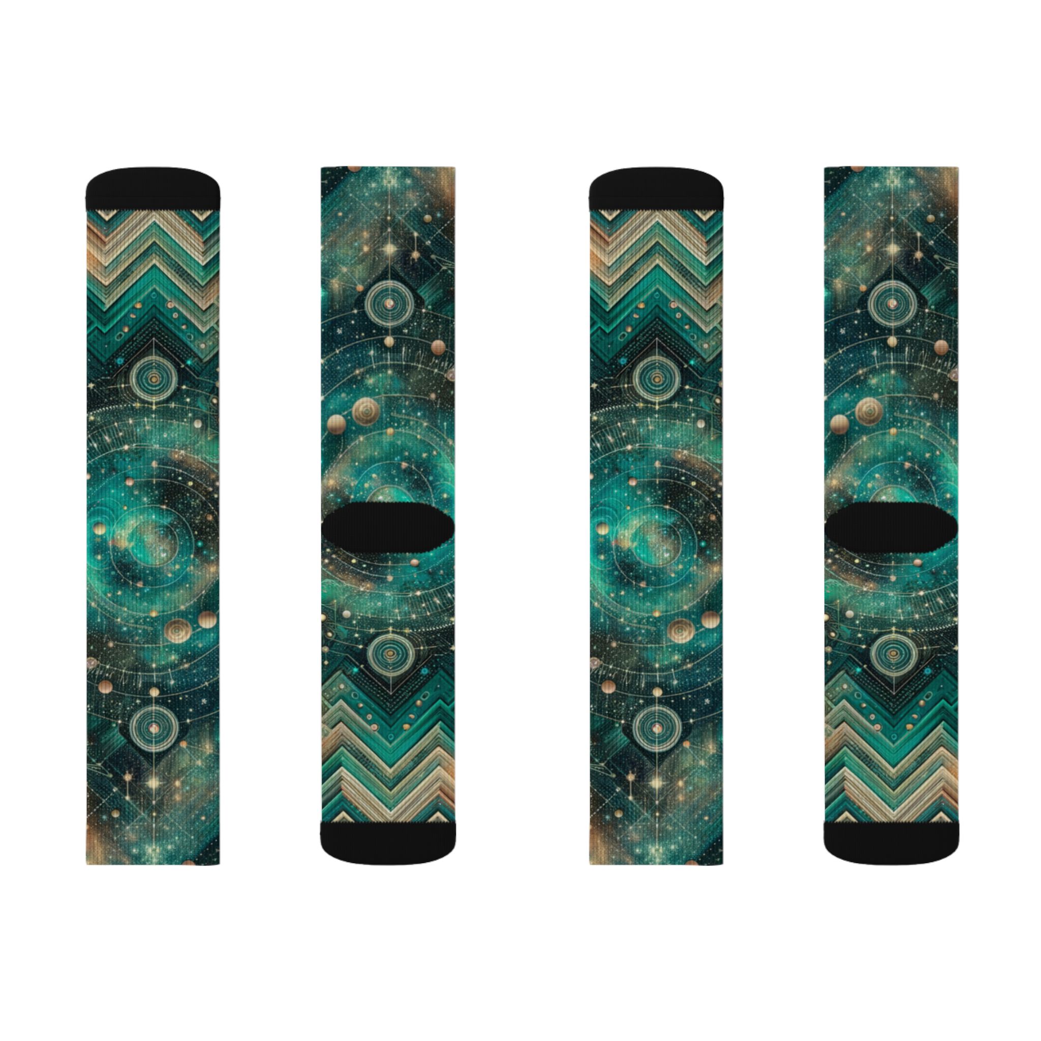 Roswell Starhawk Socks — Sea Nebula - Image 2