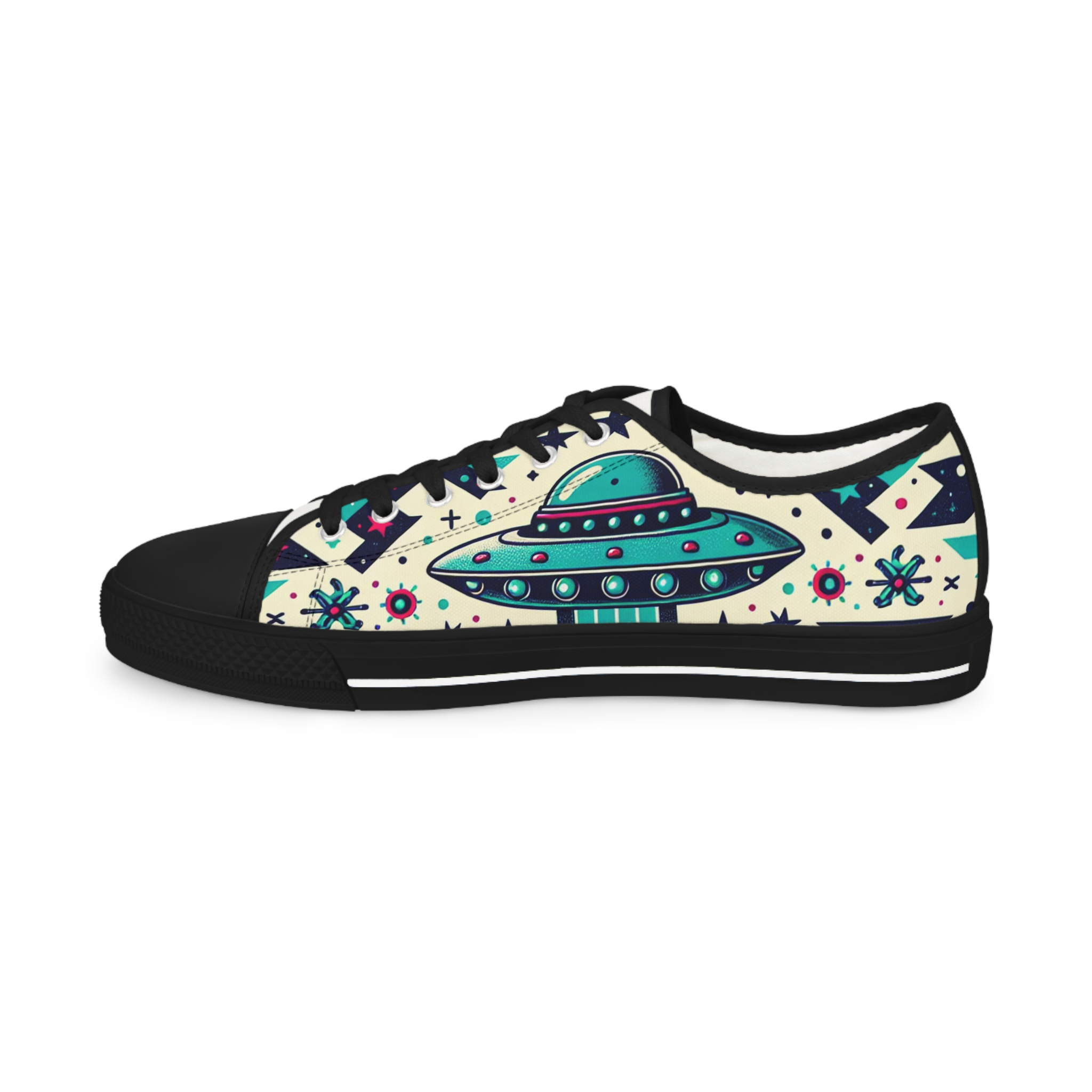 Turq Xenolite Sneakers — Folk Doodle - Image 8
