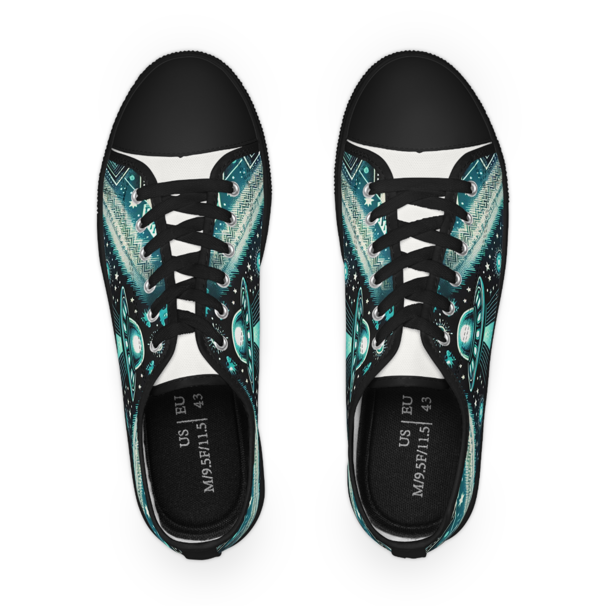 Zephyr Turquoisea - Men's Lowtop Sneakers - Image 6